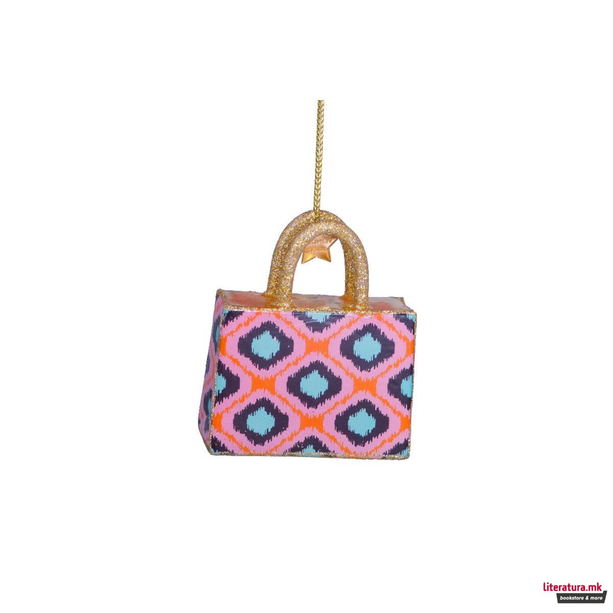 Лампион, Orange/Blue Shopping Bag, 7 cm 