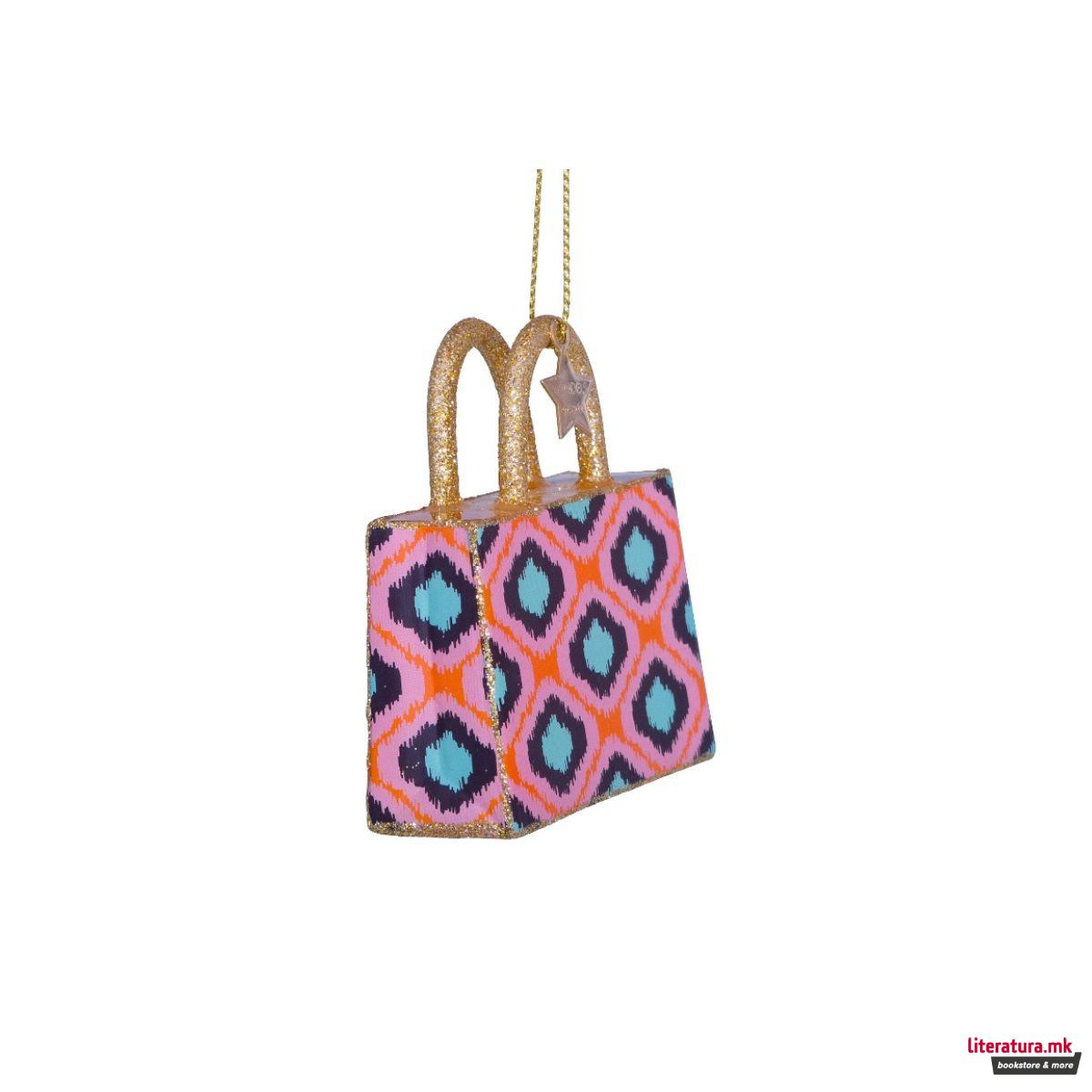 Лампион, Orange/Blue Shopping Bag, 7 cm 