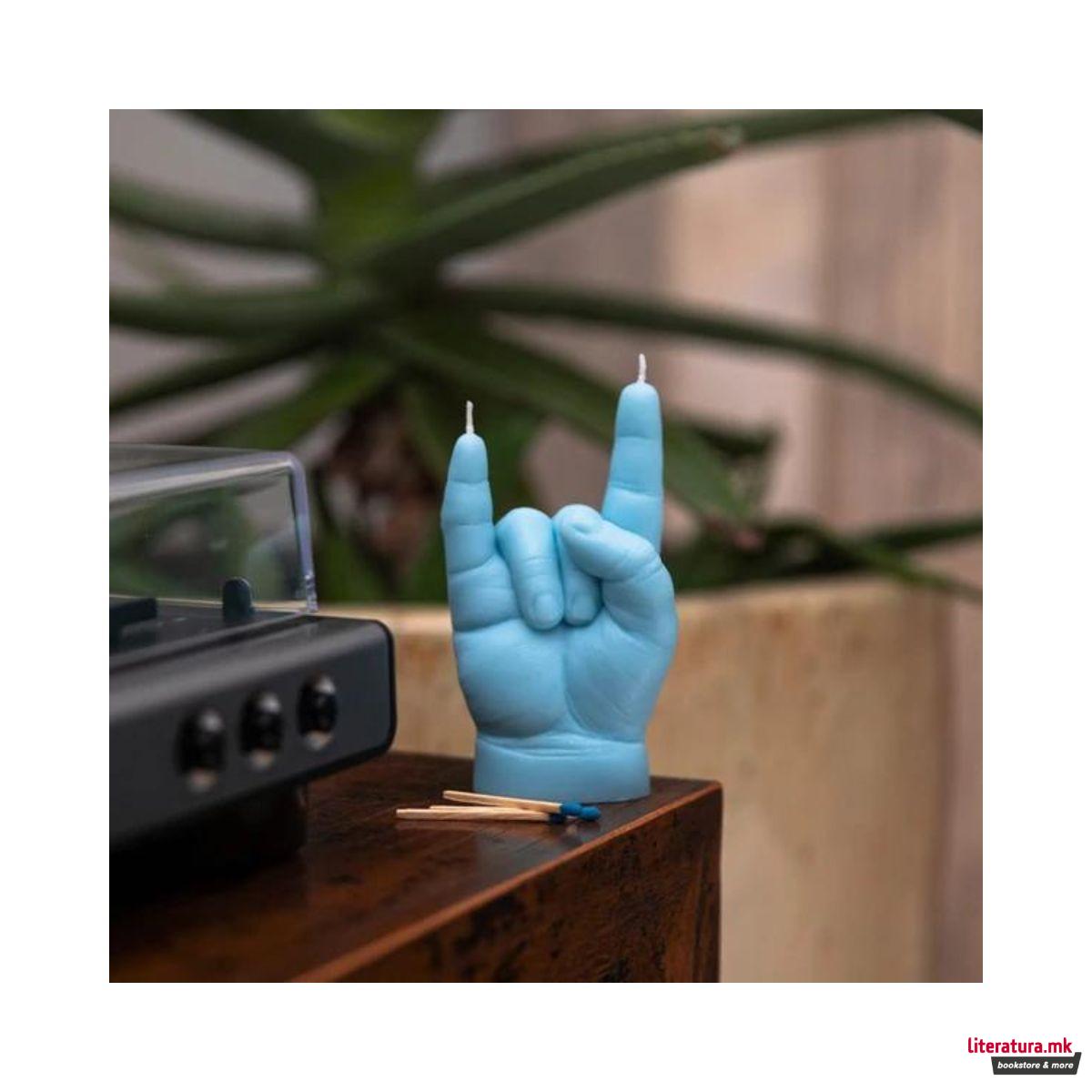 Свеќа, Baby Hand Candle, You Rock, сина