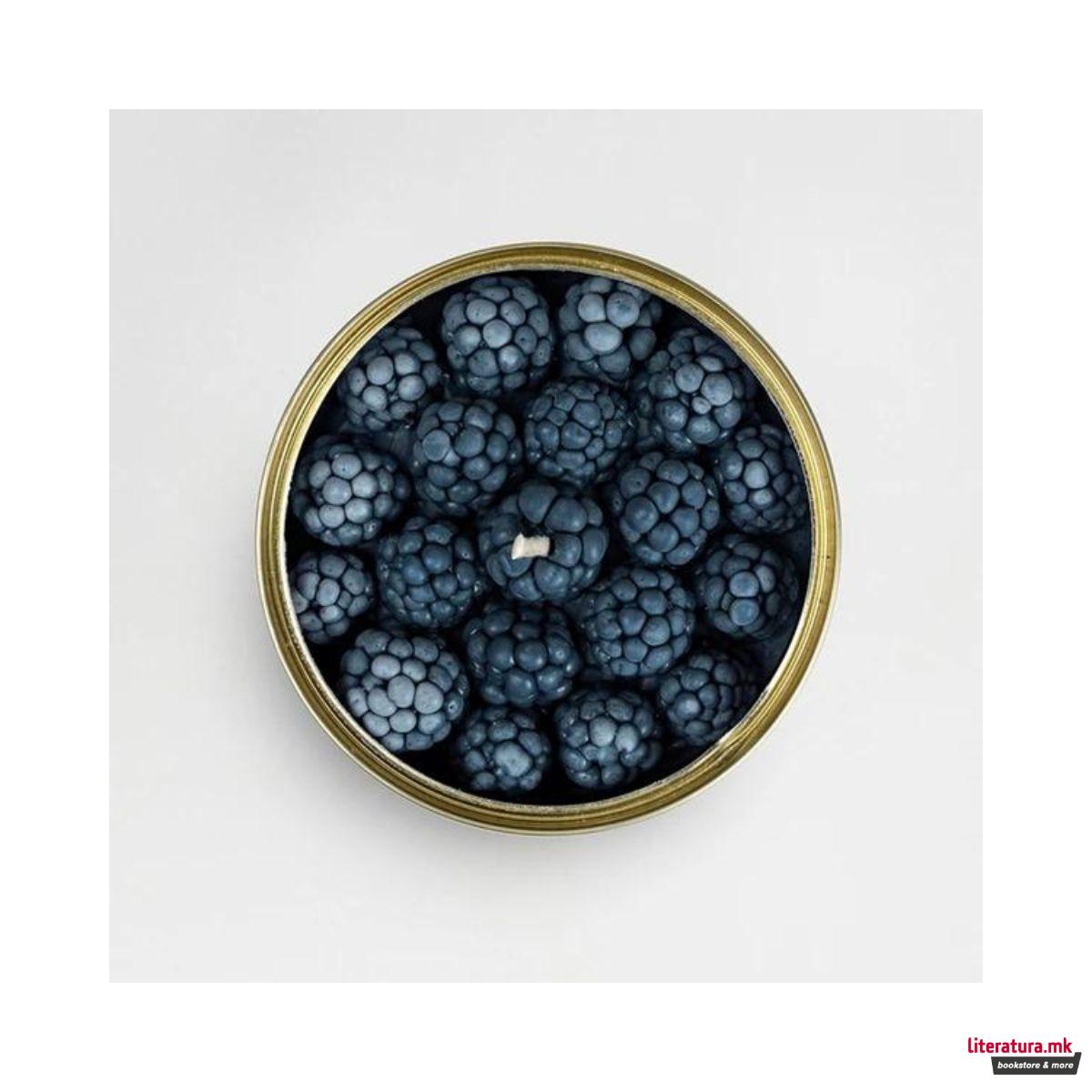 Свеќа, Gourmet Food Candles, Cinnamon Blackberry 