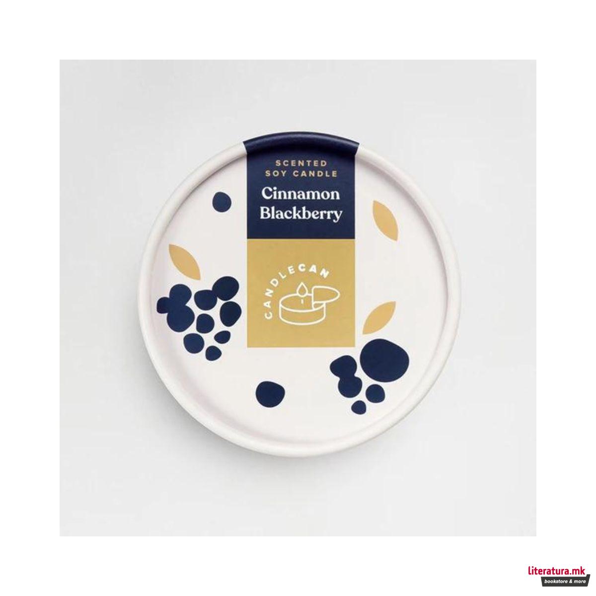 Свеќа, Gourmet Food Candles, Cinnamon Blackberry 