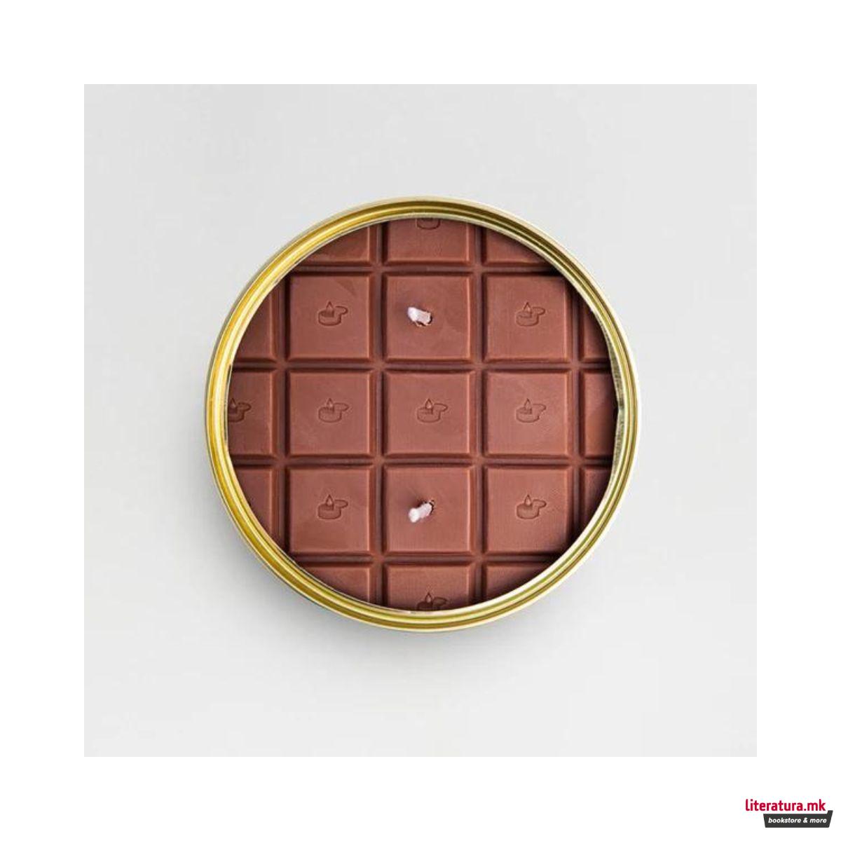 Свеќа, Gourmet Food Candles, Chocolate Bar 