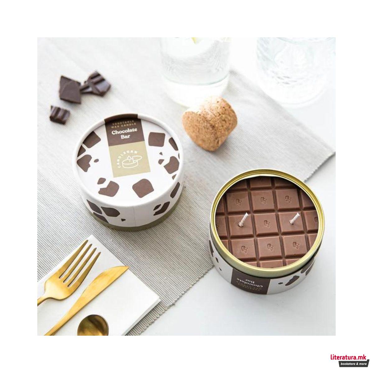 Свеќа, Gourmet Food Candles, Chocolate Bar 