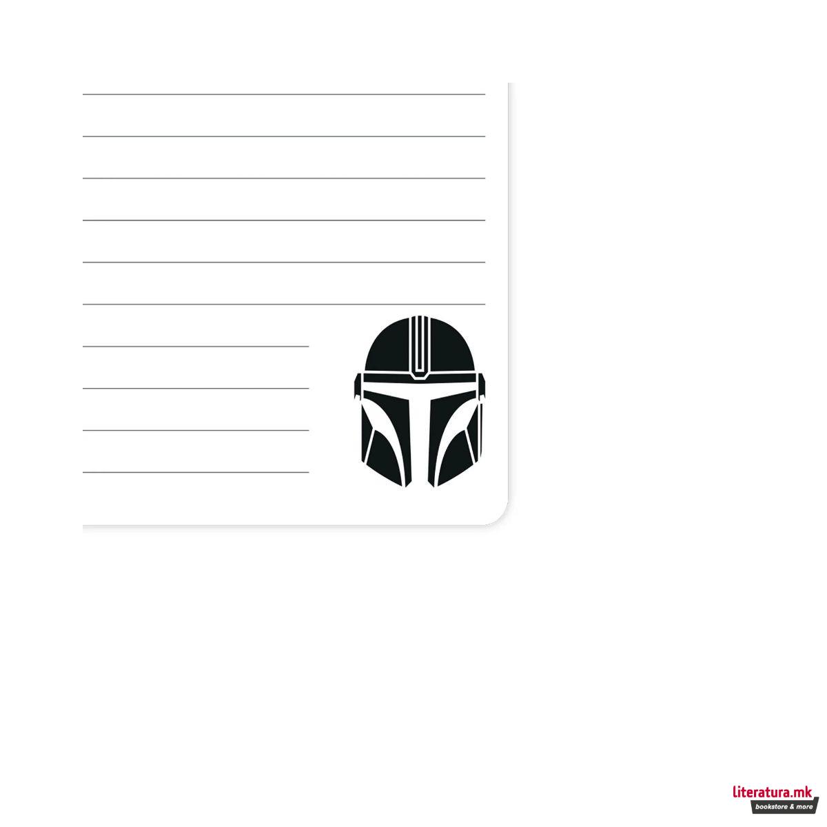 Тетратка A5, Star Wars, Mandalorian 