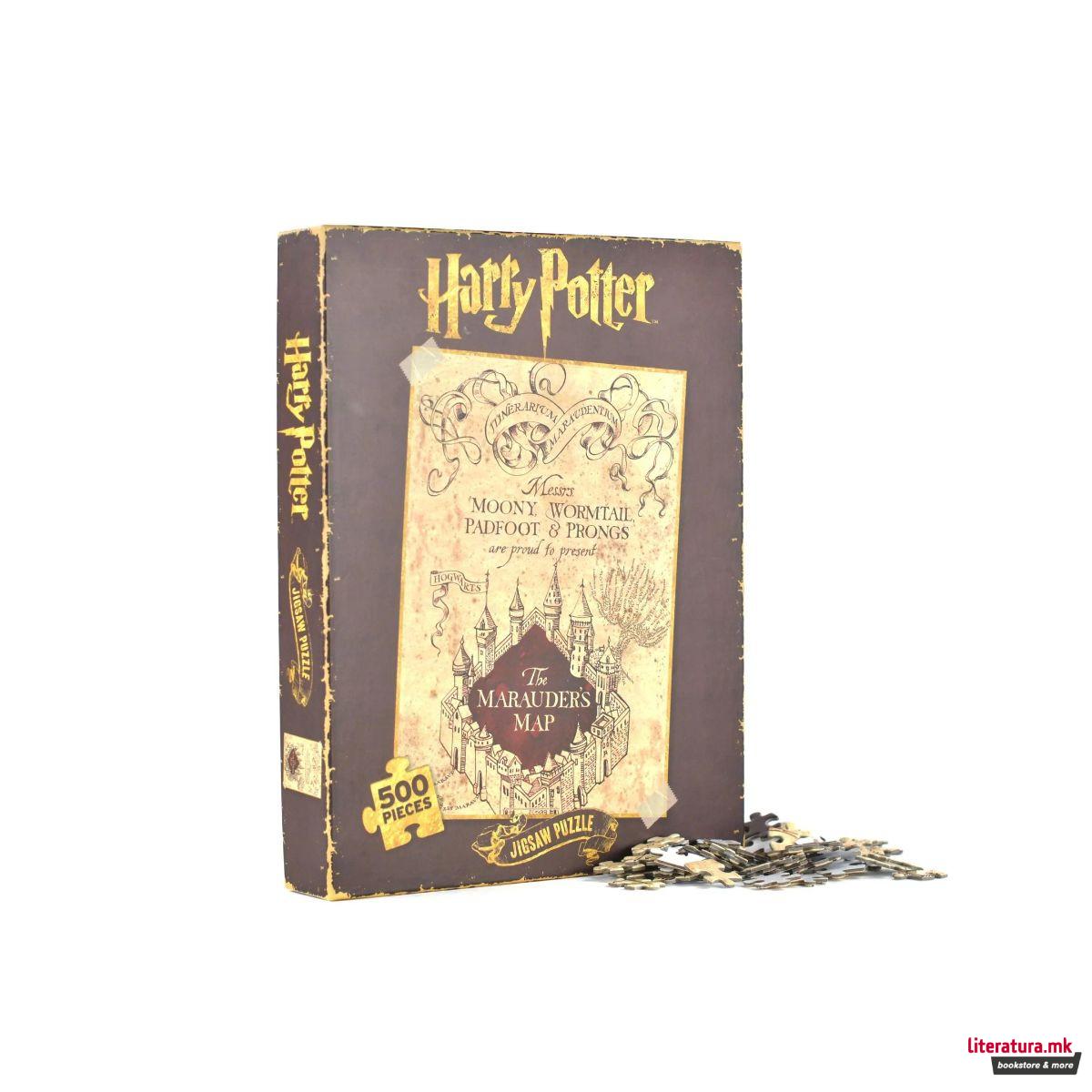 Сложувалка, Harry Potter, Marauder's Map, 500 парчиња