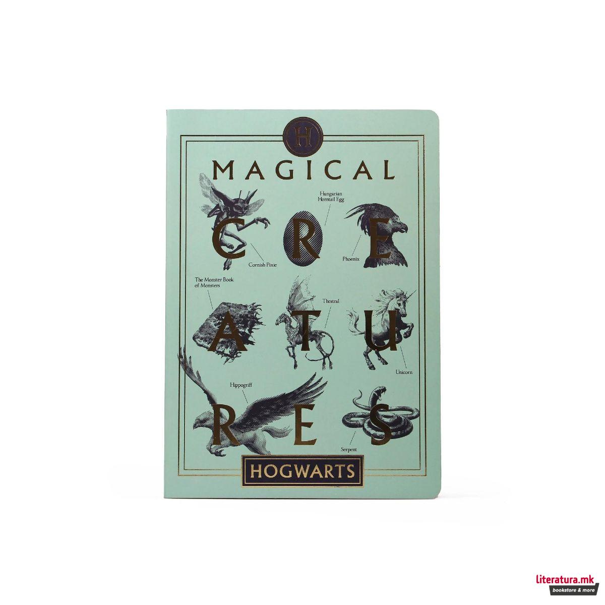Тетратка A5, Harry Potter, Magical Creatures 