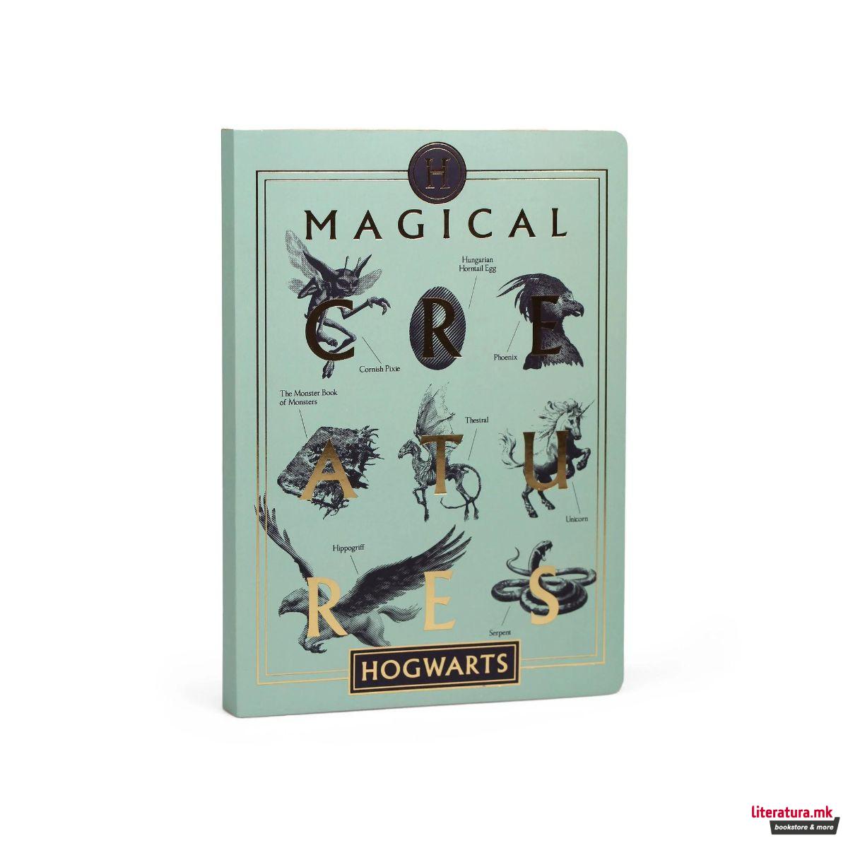 Тетратка A5, Harry Potter, Magical Creatures 