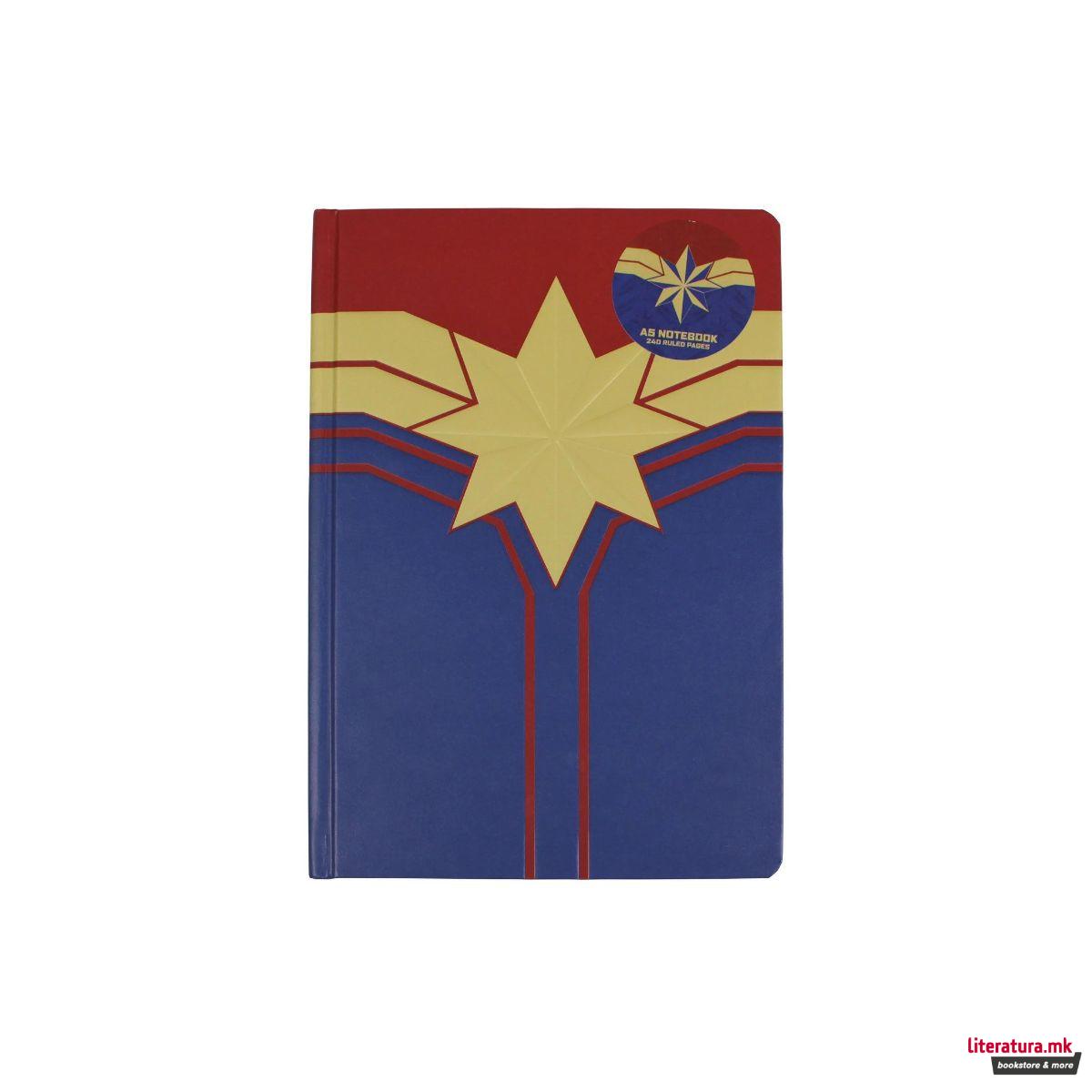 Тетратка А5, Marvel, Captain Marvel 