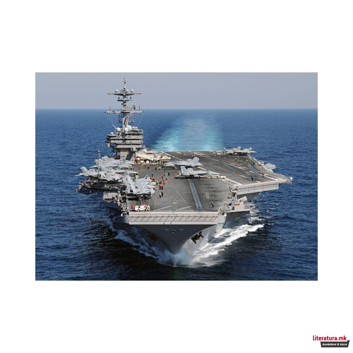 Макета, Ships, U.S.S. George H.W. Bush CVN-77, 1:720 