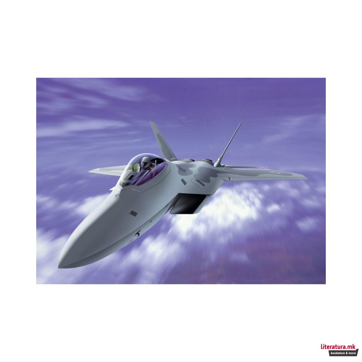 Макета, Aircraft, F22 Raptor, 1:72