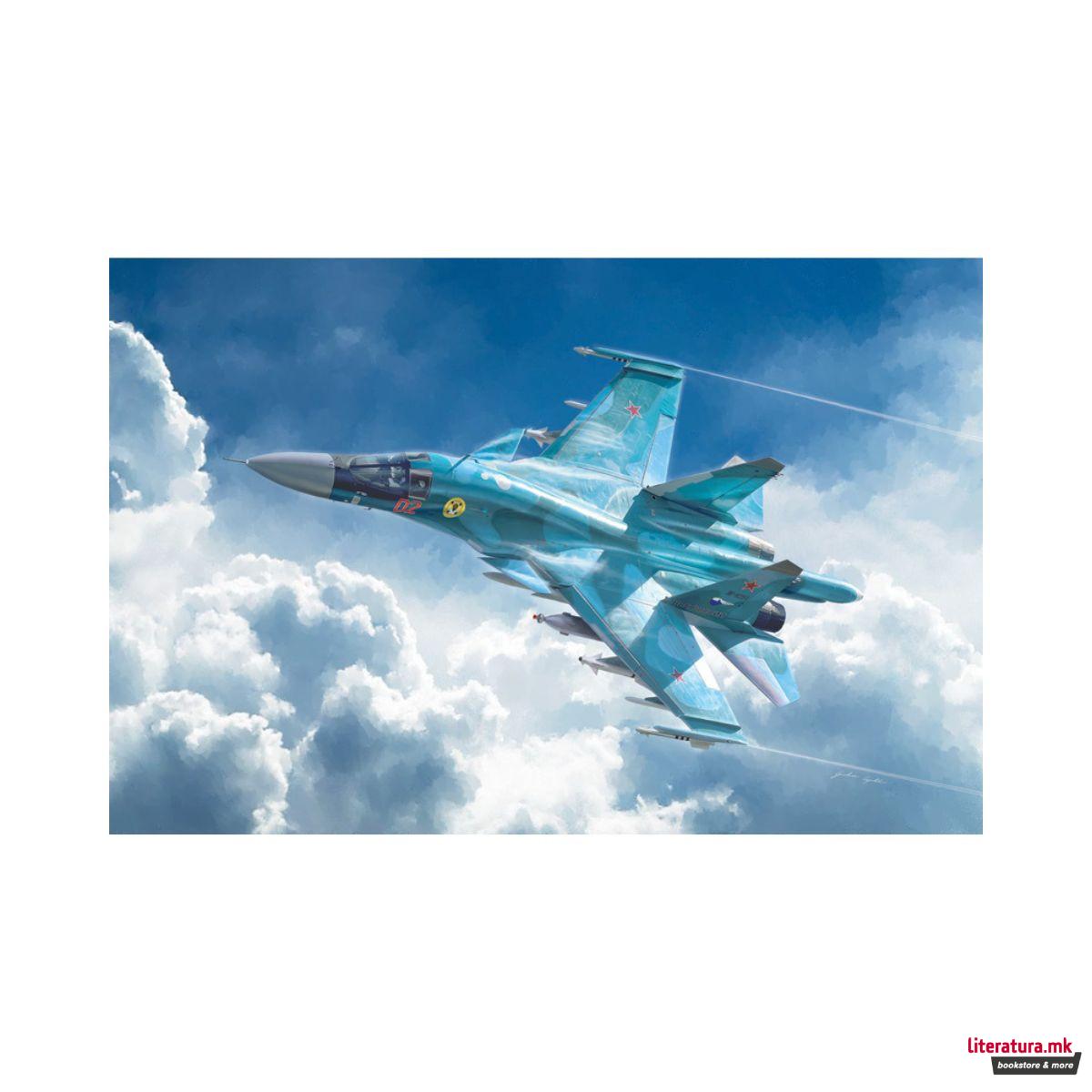 Макета, Aircraft, Sukhoi SU-34/SU-32 FN, 1:72