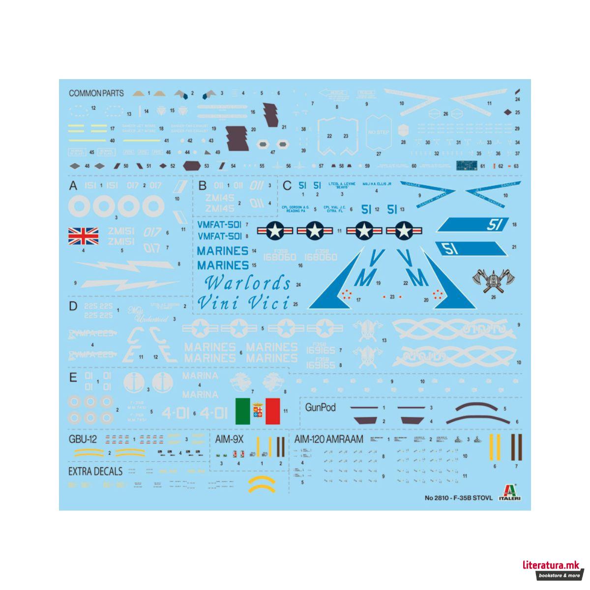 Макета, Aircraft, F-35 B Lightning II, 1:42 