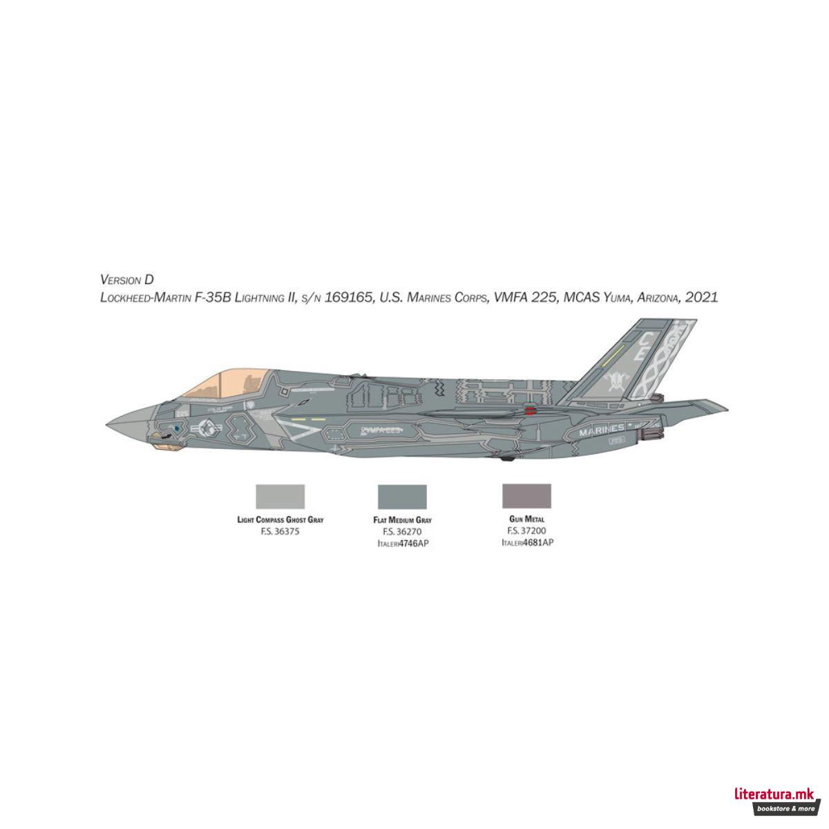 Макета, Aircraft, F-35 B Lightning II, 1:42 