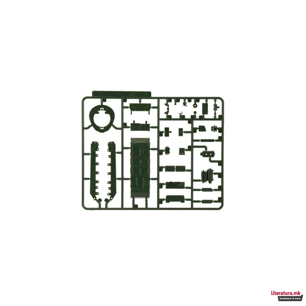 Макета, Military Vehicles, T-55 A, 1:72 