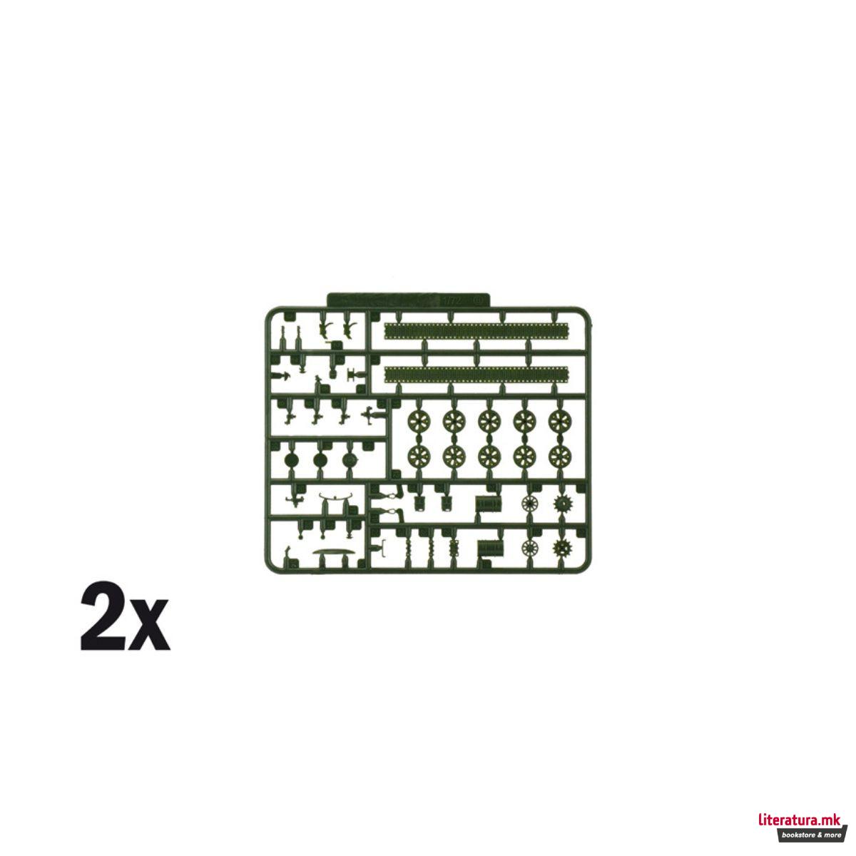 Макета, Military Vehicles, T-55 A, 1:72 