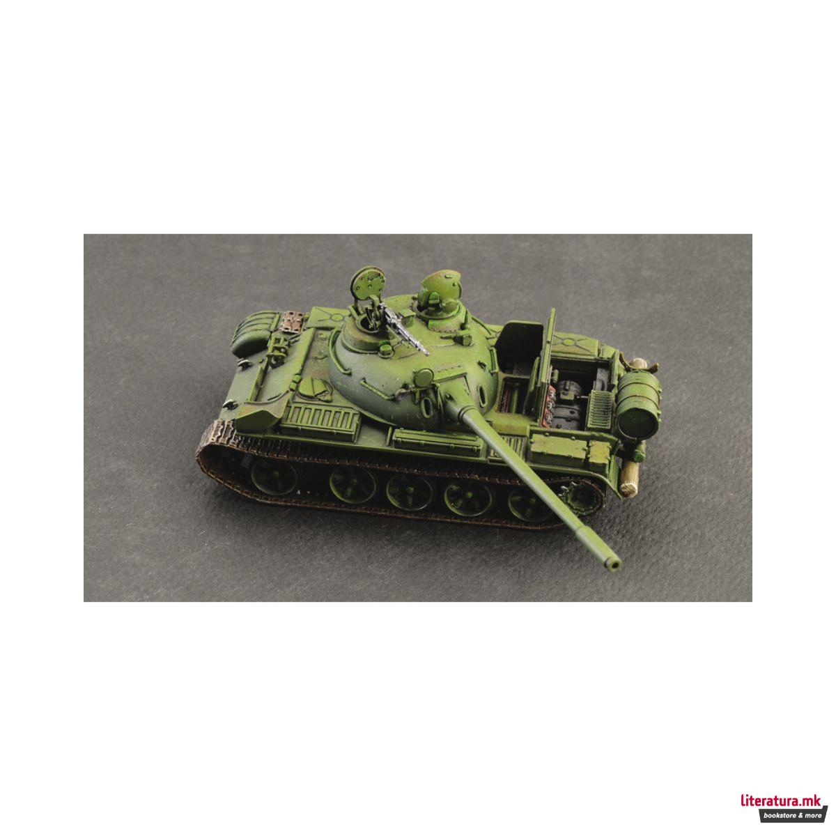Макета, Military Vehicles, T-55 A, 1:72 