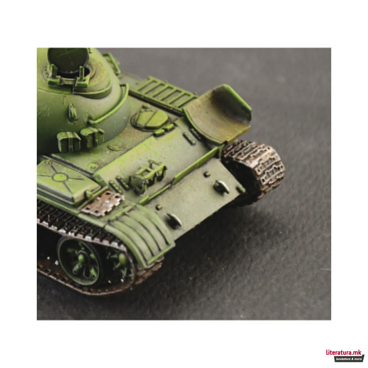 Макета, Military Vehicles, T-55 A, 1:72 