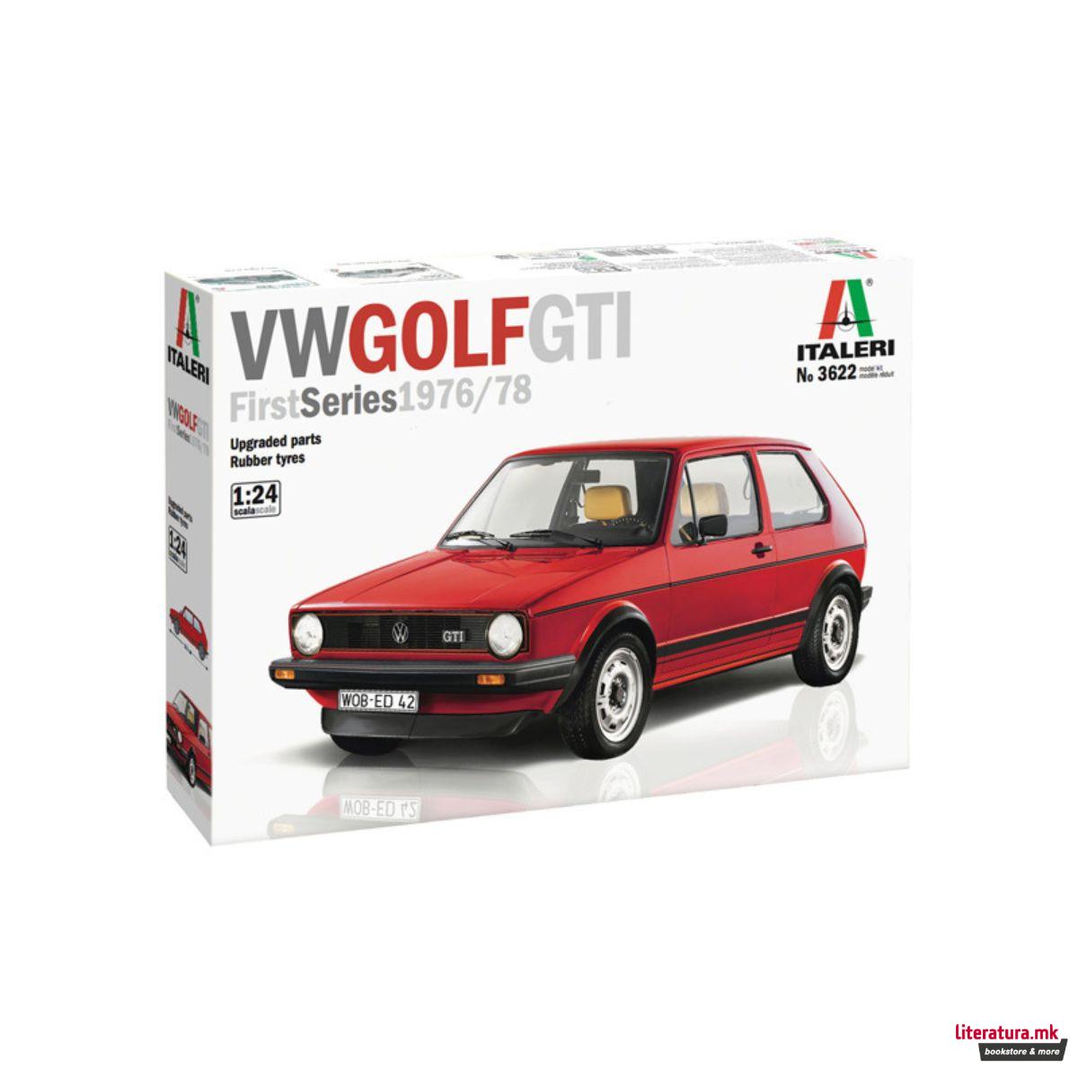 Макета, Cars and Bikes, VW Golf GTI First Series 1976/78, 1:24 