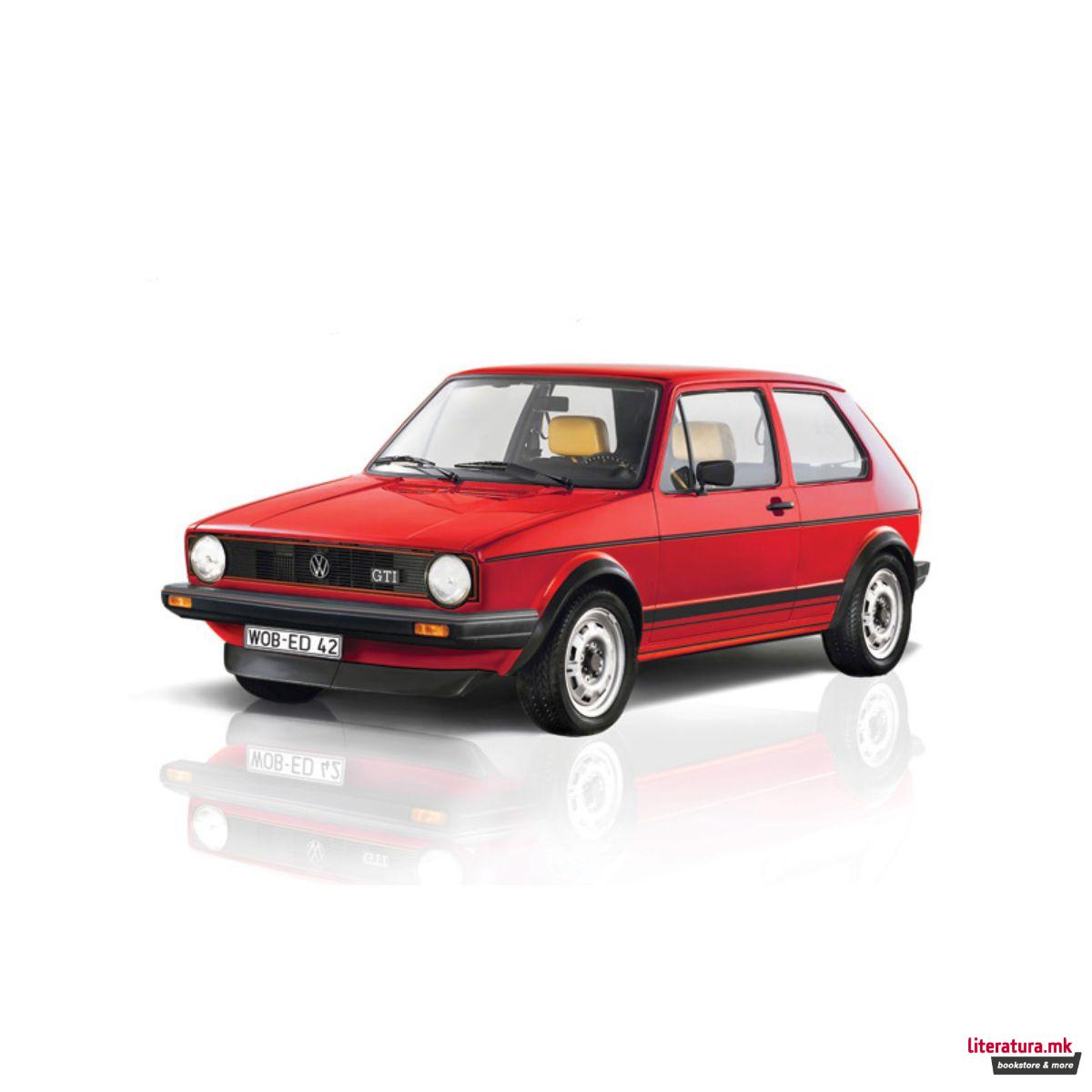 Макета, Cars and Bikes, VW Golf GTI First Series 1976/78, 1:24 