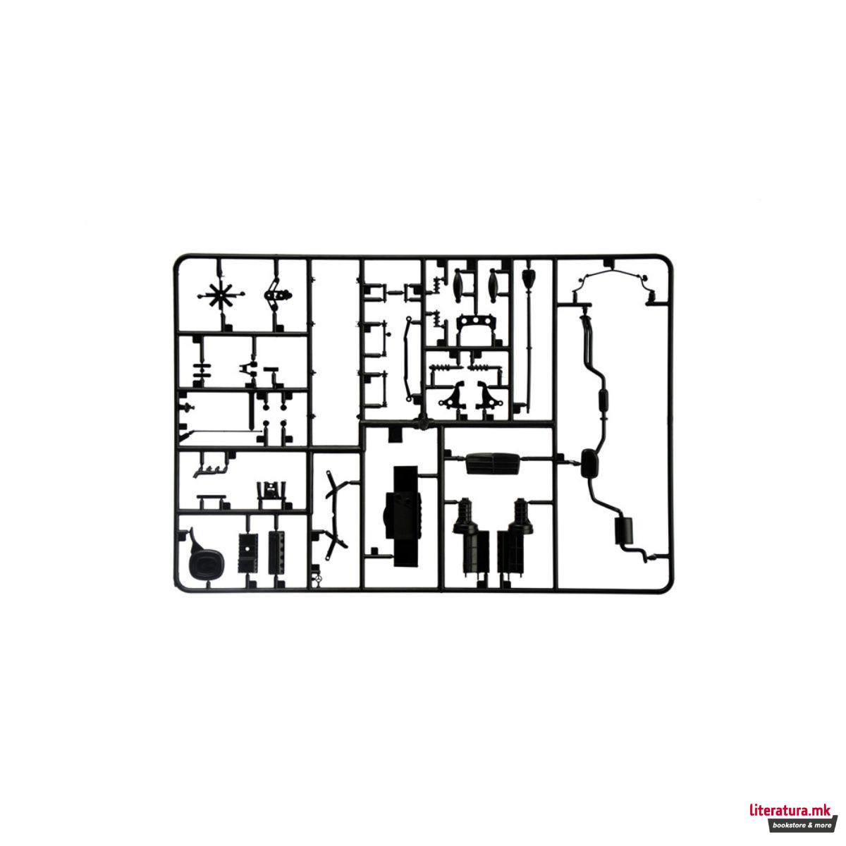 Макета, Cars and Bikes, Mercedes-Benz 190E 2.3 16v, 1:24 