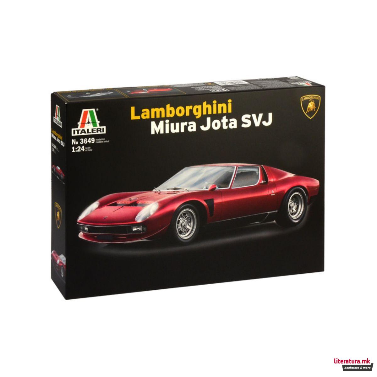 Макета, Cars and Bikes, Lamborghini Miura JOTA SVJ, 1:24 