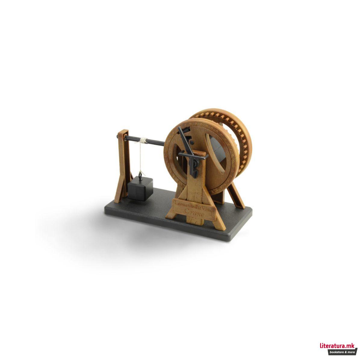 Макета, Leonardo da Vinci, Leverage Crane 