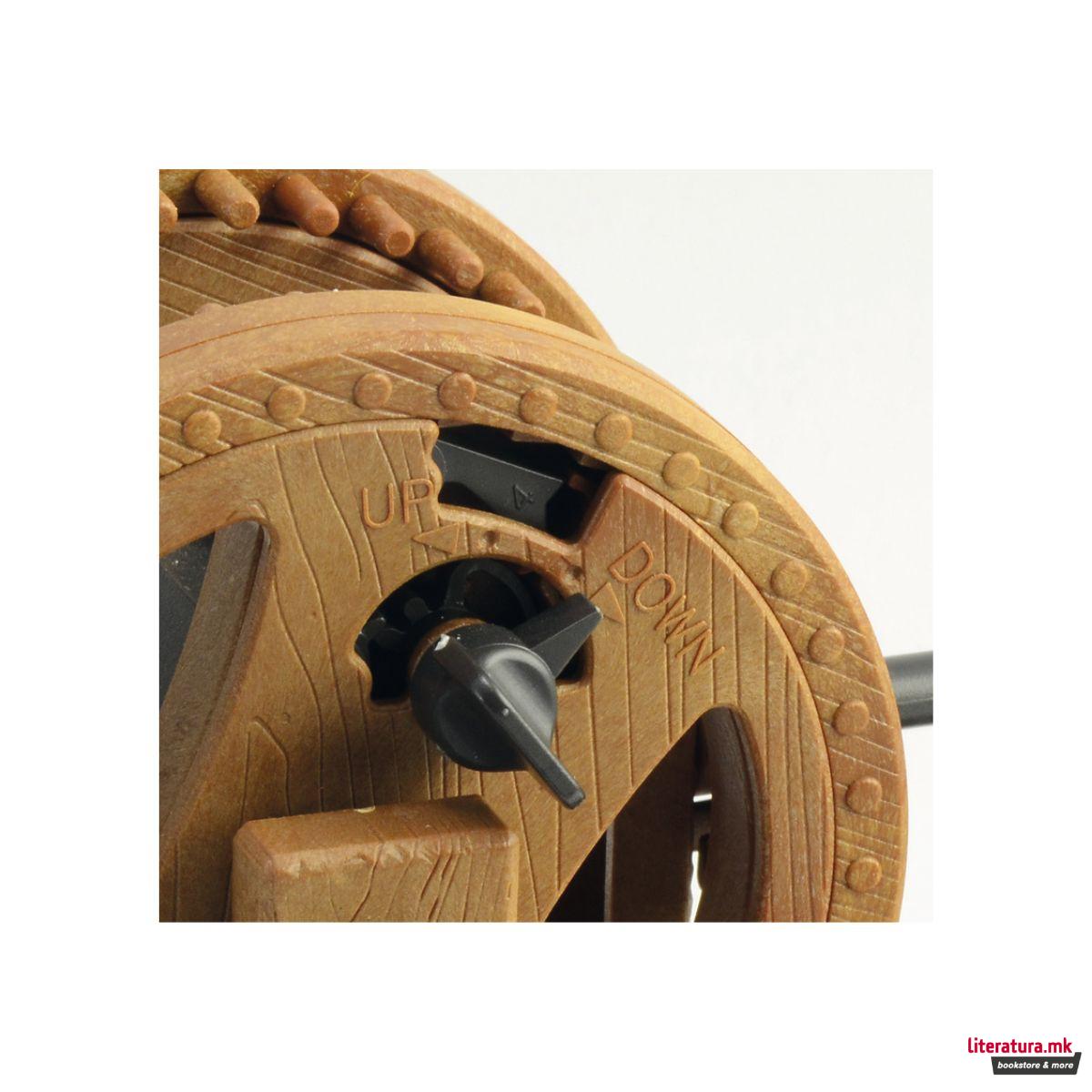 Макета, Leonardo da Vinci, Leverage Crane 