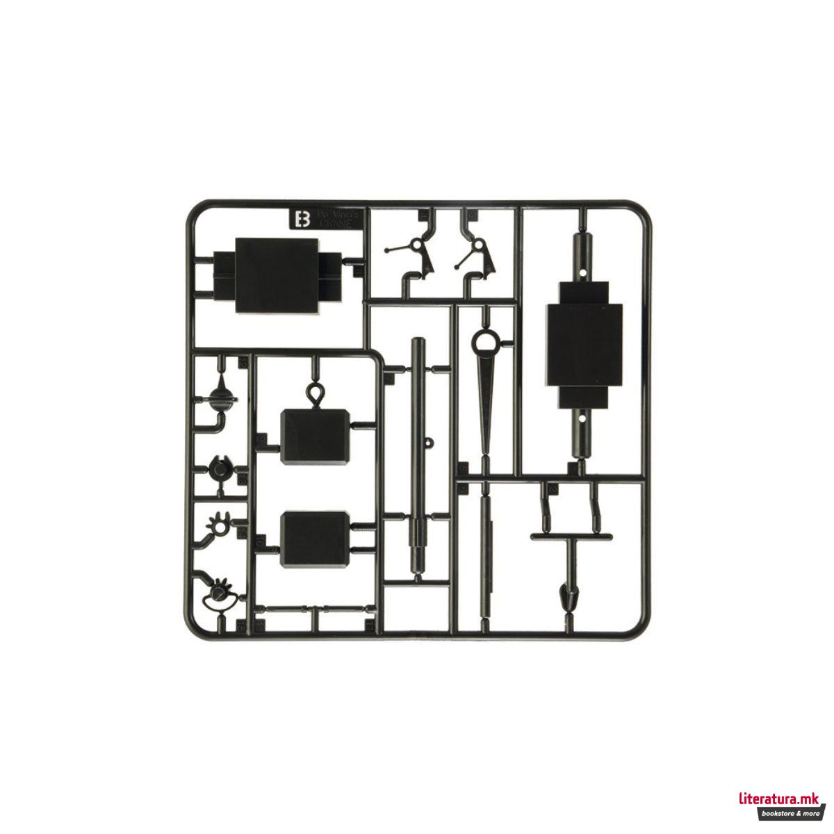 Макета, Leonardo da Vinci, Leverage Crane 