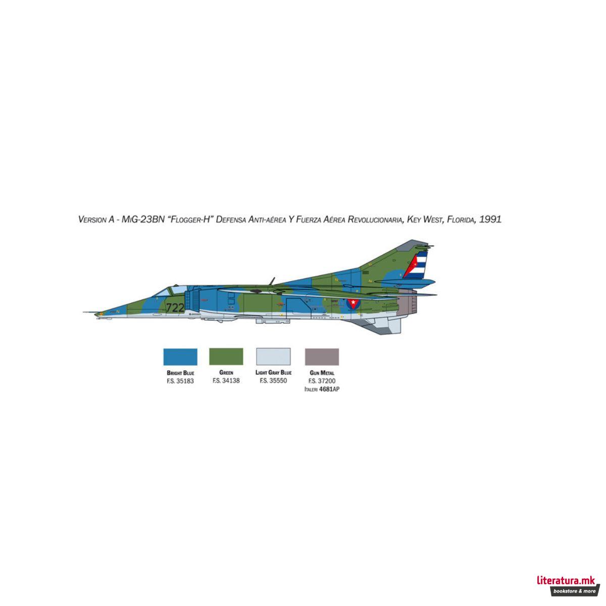 Макета, Aircraft, MiG-27/MiG-23BN Flogger, 1:48