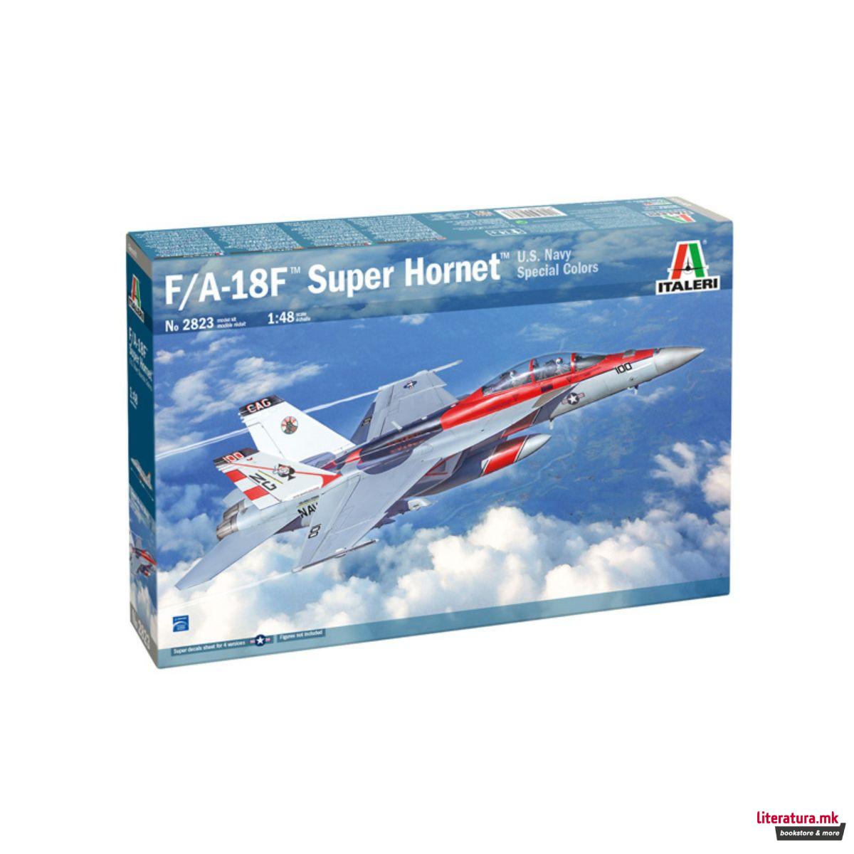 Макета, Aircraft, F/A-18F Super Hornet U.S. Navy Special Colors, 1:48 