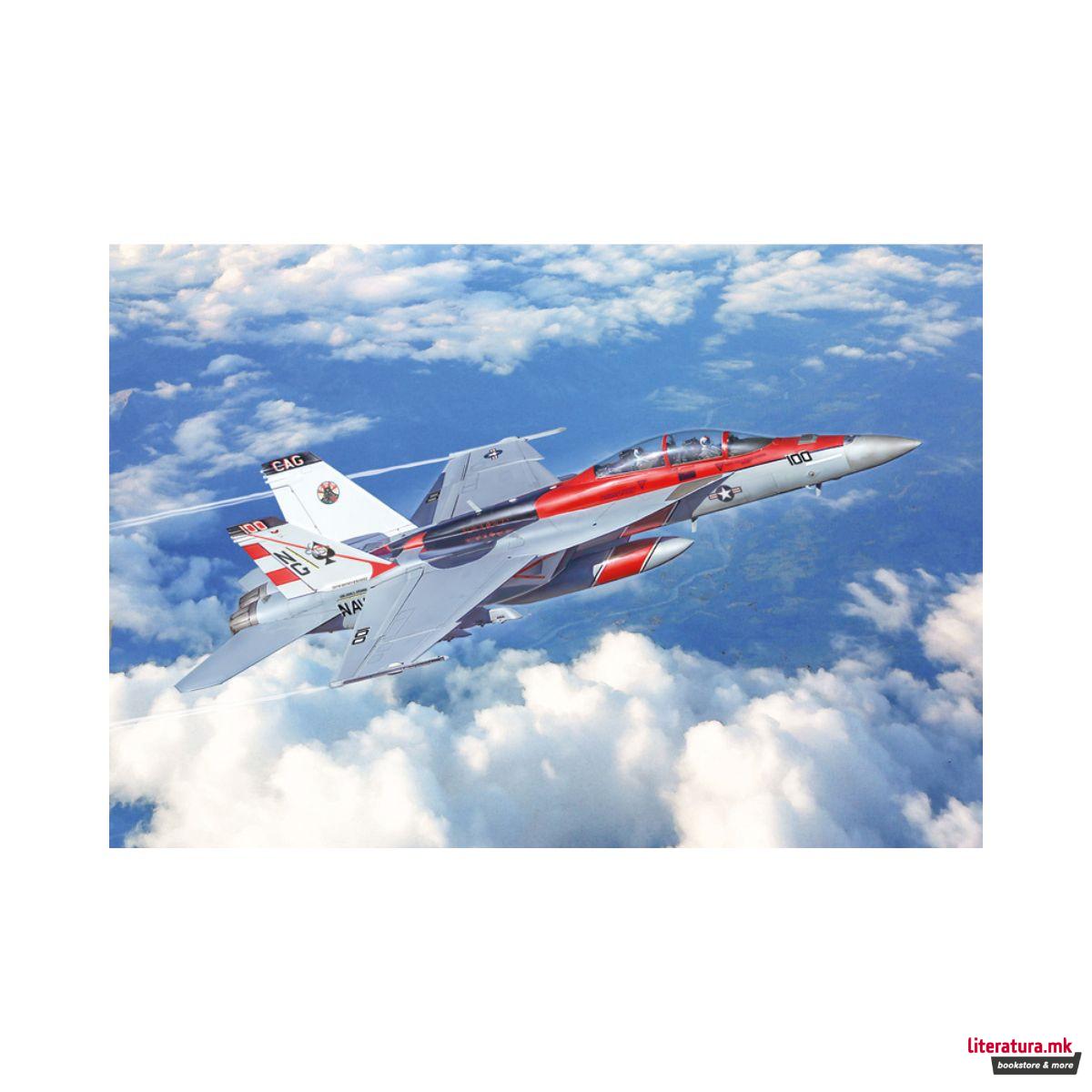 Макета, Aircraft, F/A-18F Super Hornet U.S. Navy Special Colors, 1:48 