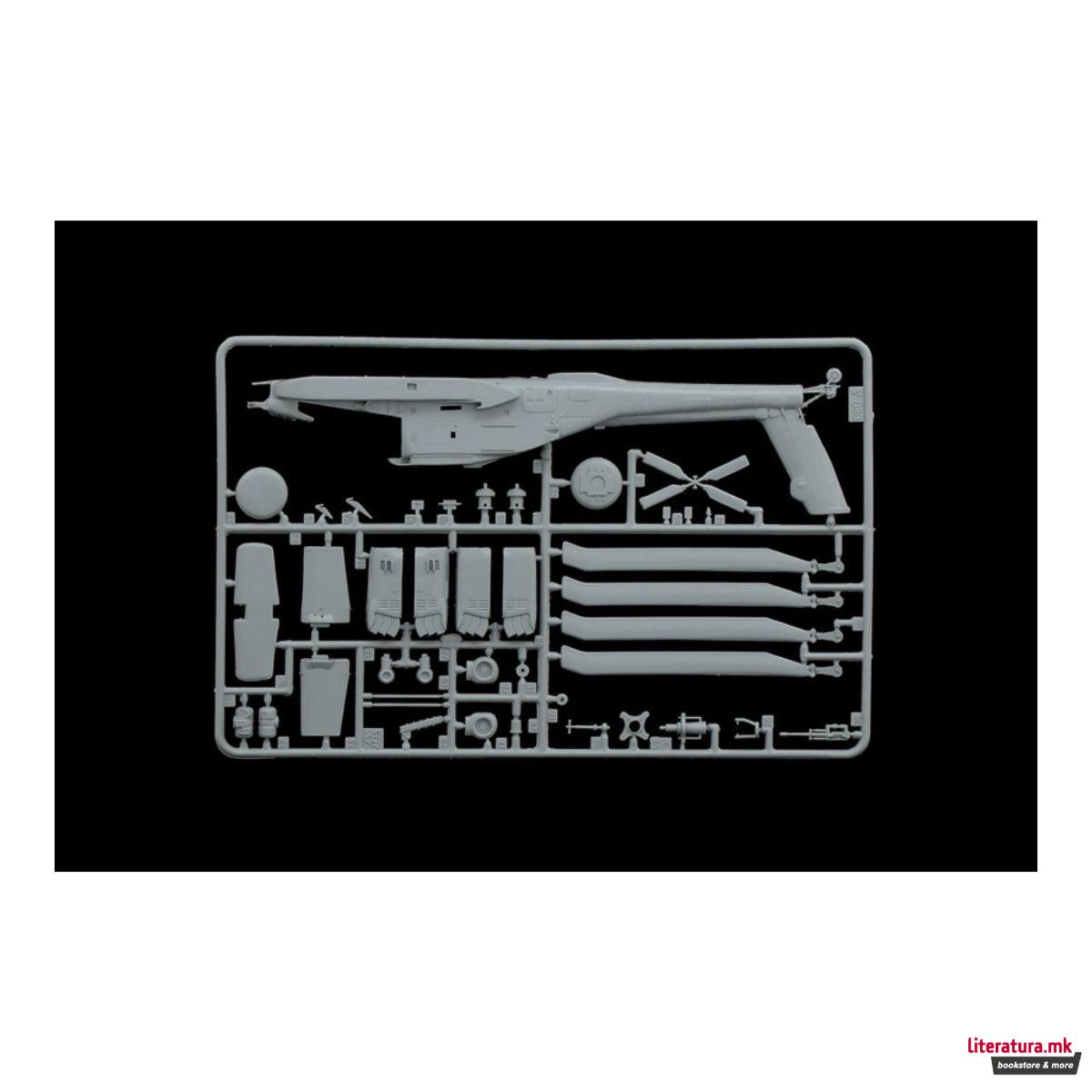 Макета, Helicopters, AH - 64 D Apache Longbow, 1:72 