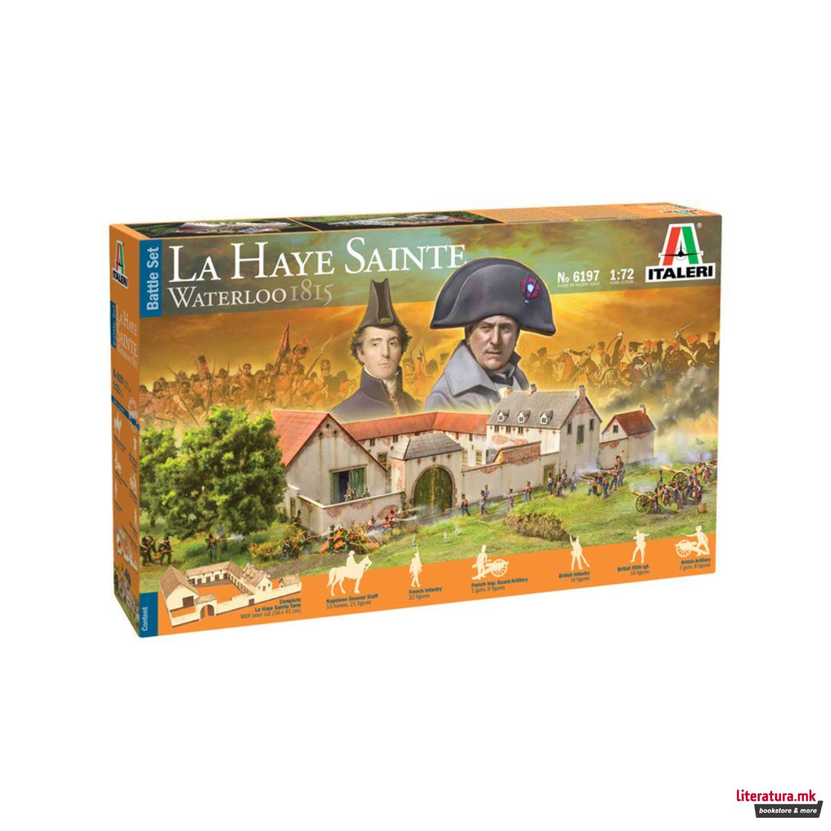 Макета, Battle Sets and Wargames, La Haye Sainte Waterloo 1815, 1:72 
