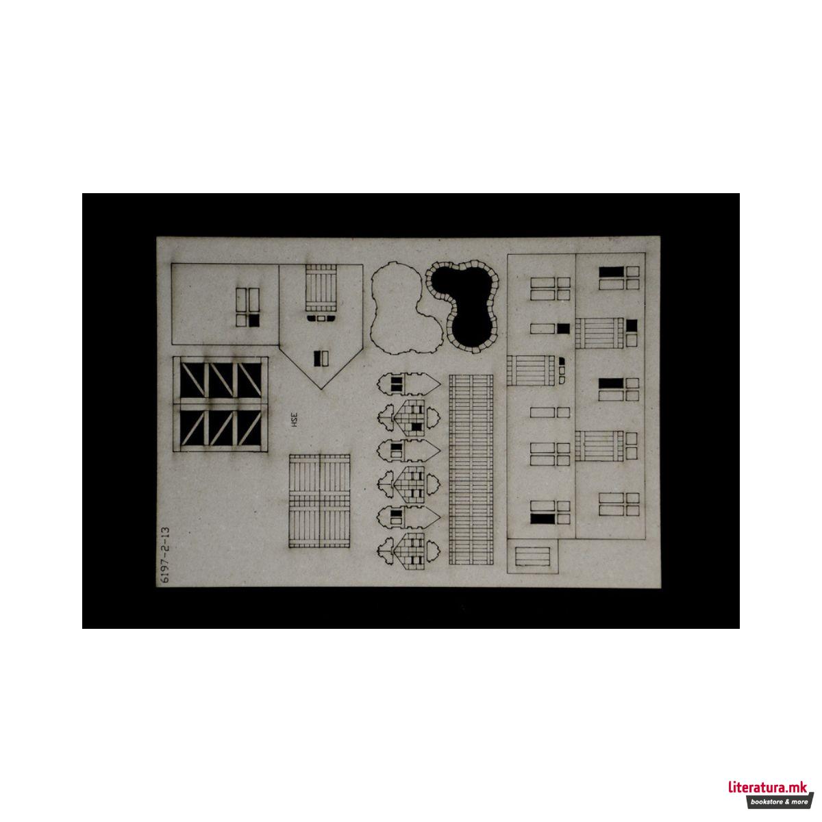Макета, Battle Sets and Wargames, La Haye Sainte Waterloo 1815, 1:72 