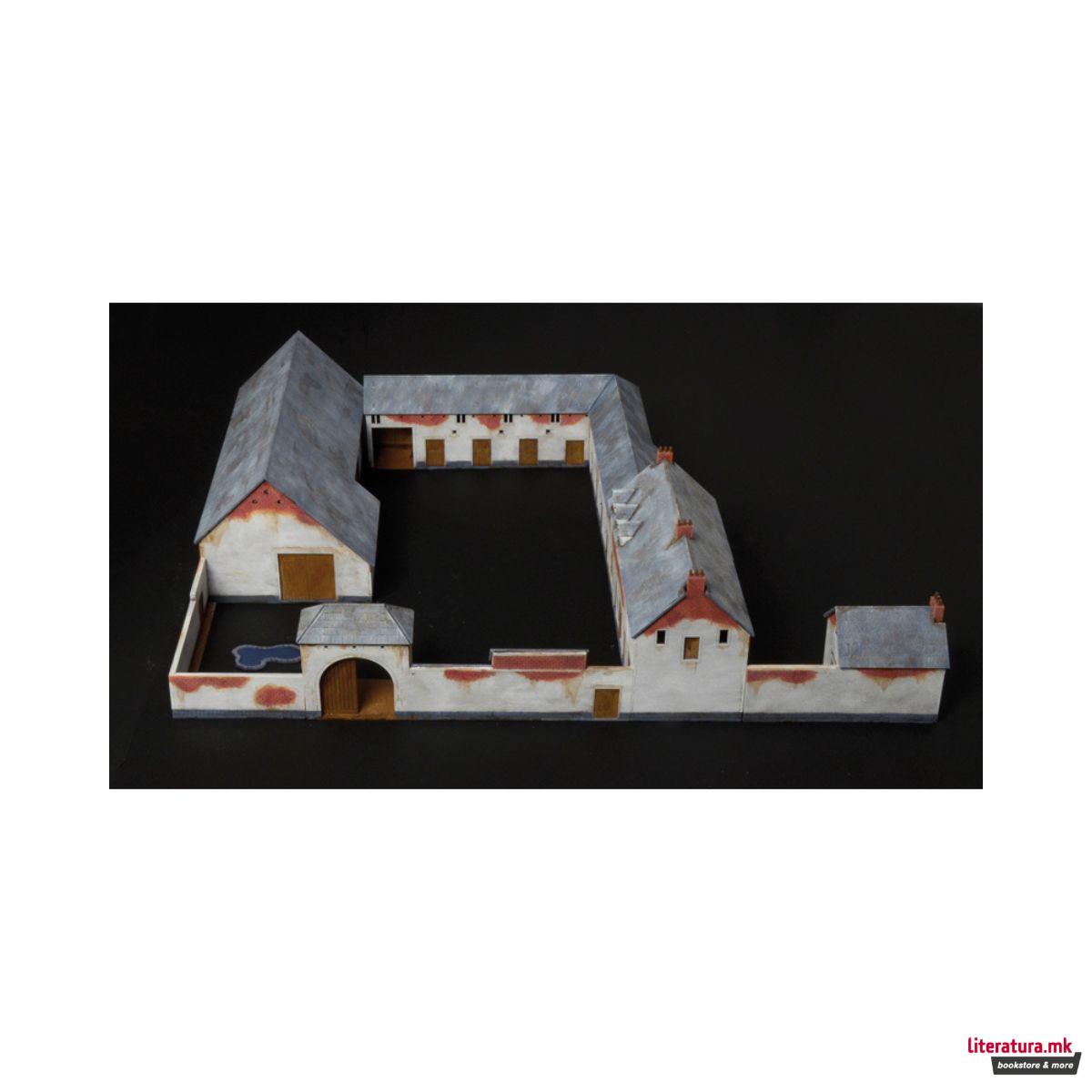 Макета, Battle Sets and Wargames, La Haye Sainte Waterloo 1815, 1:72 