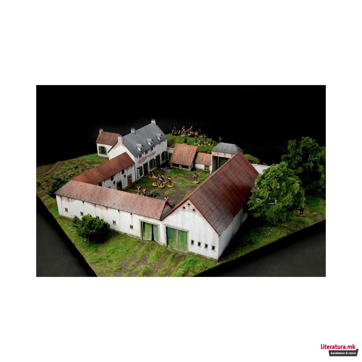 Макета, Battle Sets and Wargames, La Haye Sainte Waterloo 1815, 1:72 