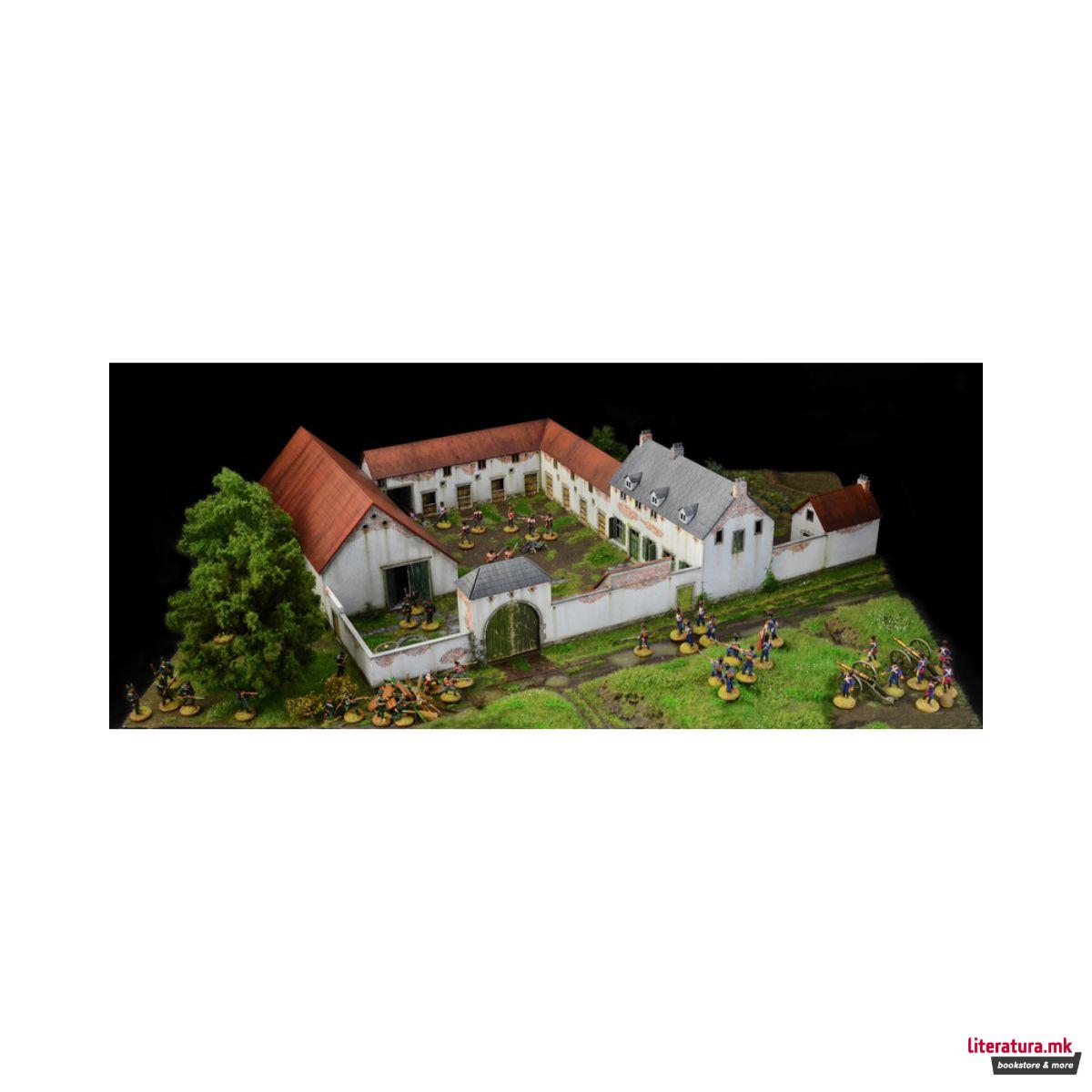 Макета, Battle Sets and Wargames, La Haye Sainte Waterloo 1815, 1:72 