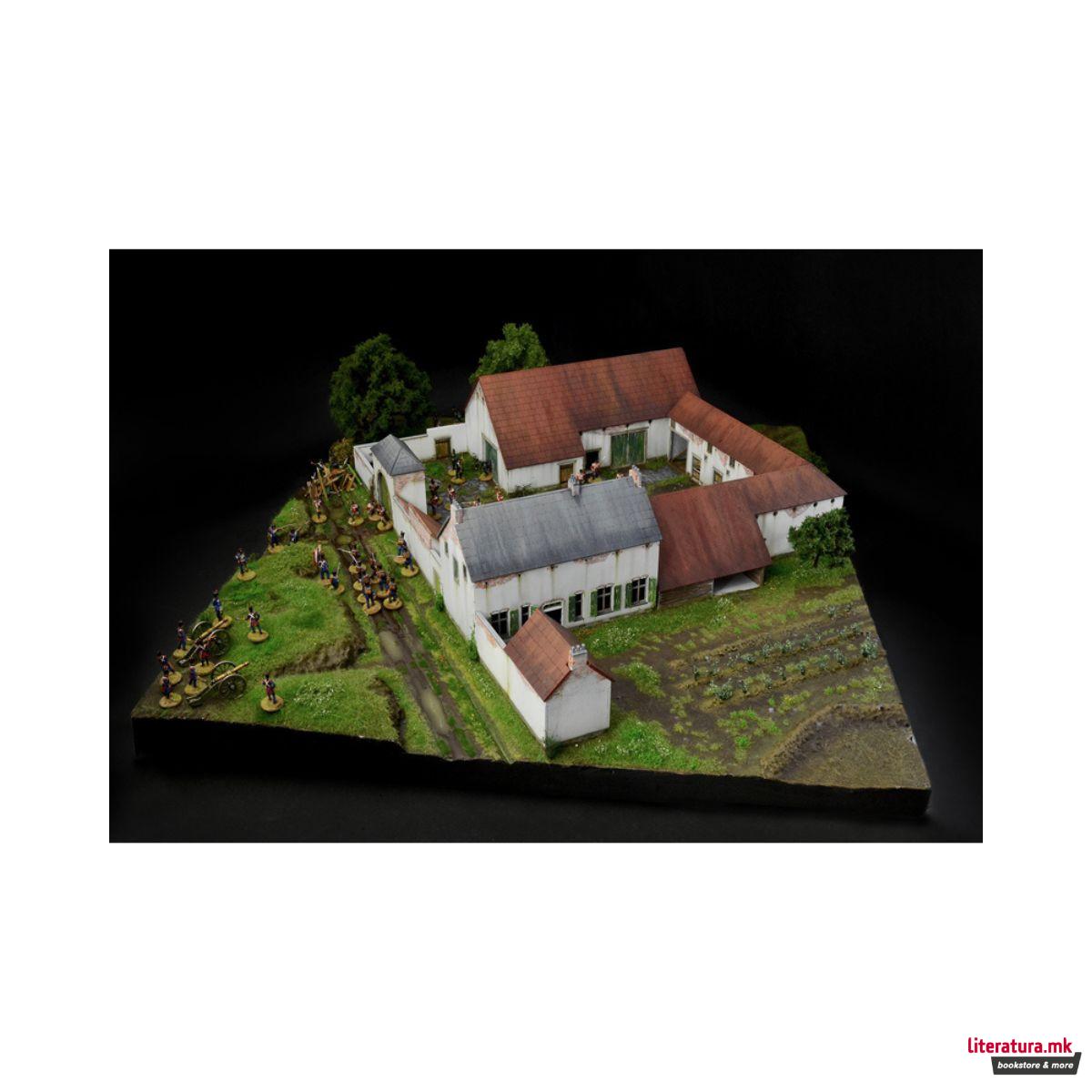 Макета, Battle Sets and Wargames, La Haye Sainte Waterloo 1815, 1:72 