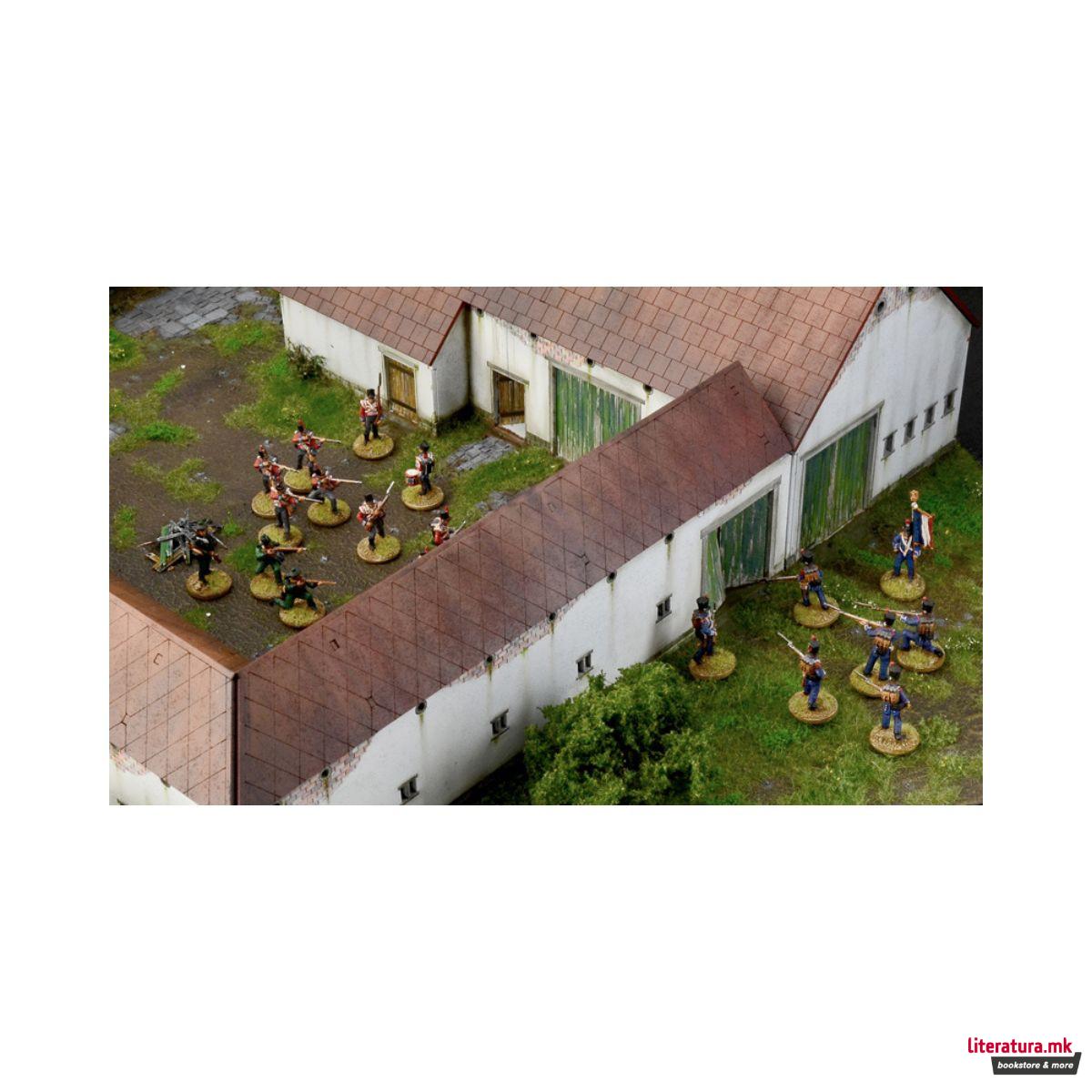 Макета, Battle Sets and Wargames, La Haye Sainte Waterloo 1815, 1:72 