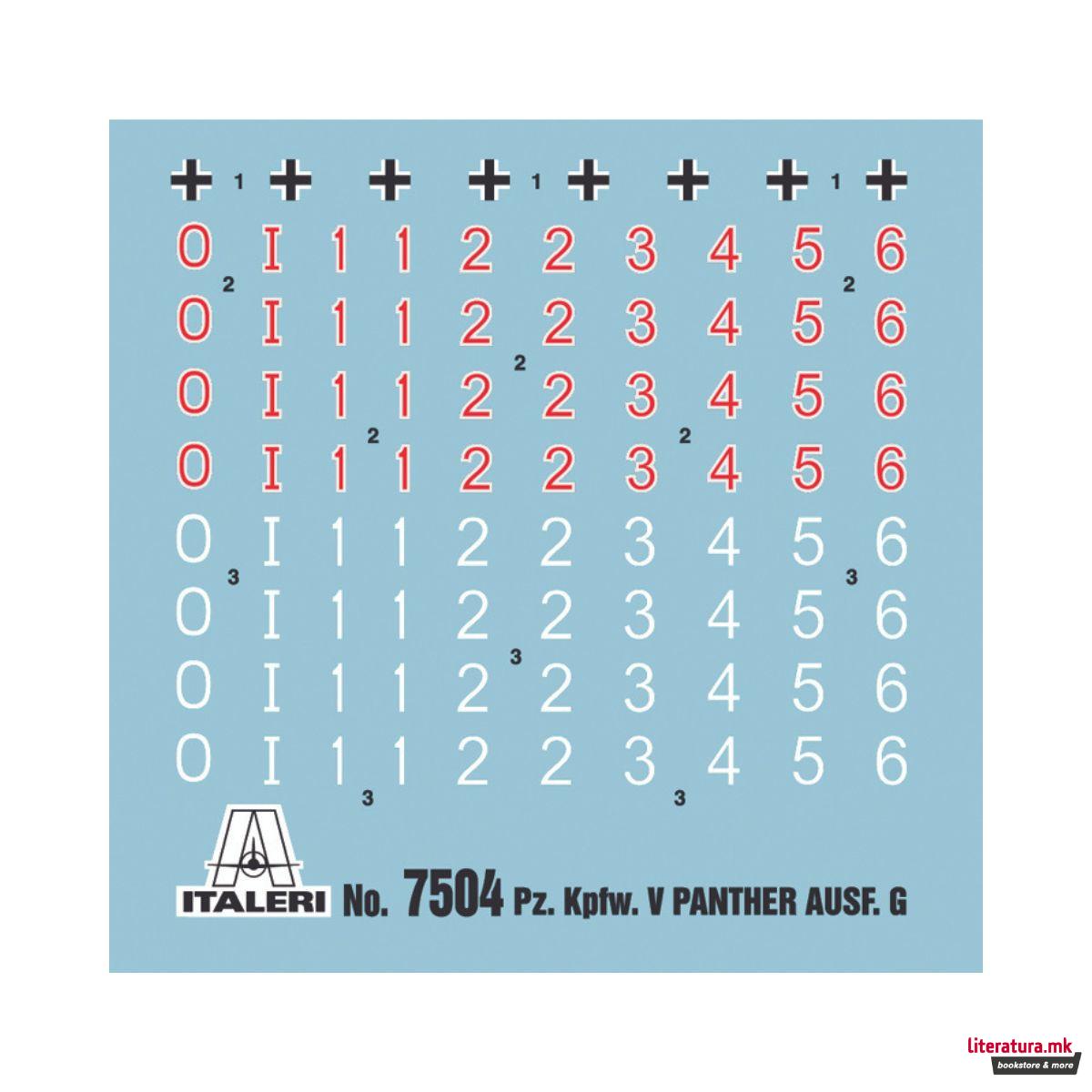 Макета, Military Veicles, PZ. Kpfw. V Panther Ausf.G, 1:72 