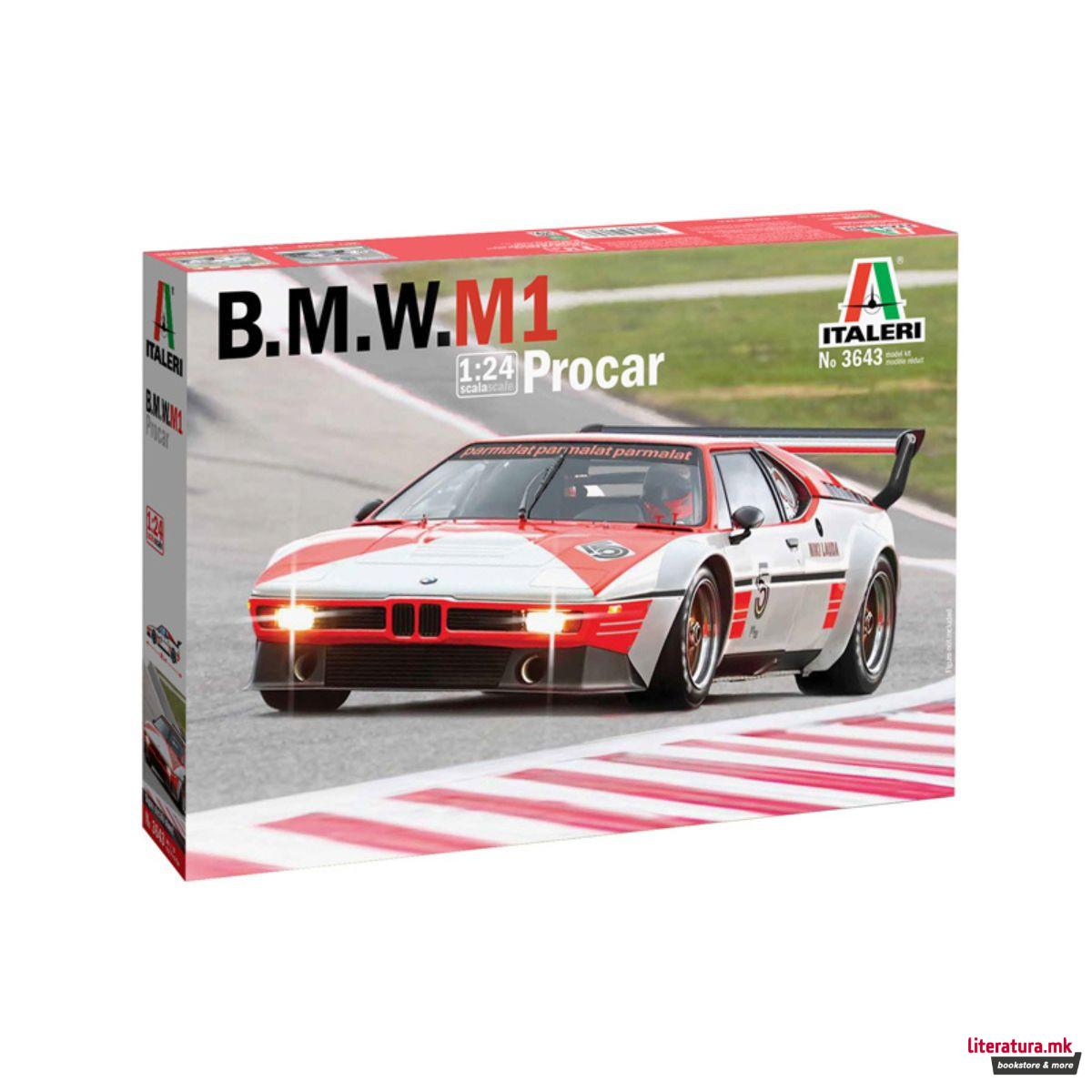 Макета, Cars and Bikes, B.M.W. M1 Procar, 1:24