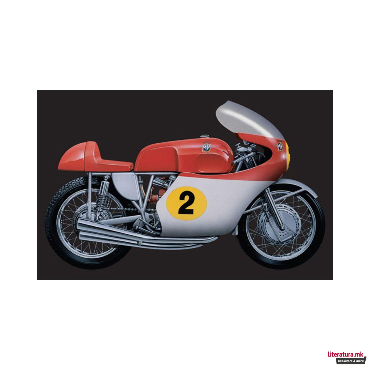 Макета, Cars and Bikes, MV Agusta 500 cc. 4 Cylinders - 1964, 1:9 