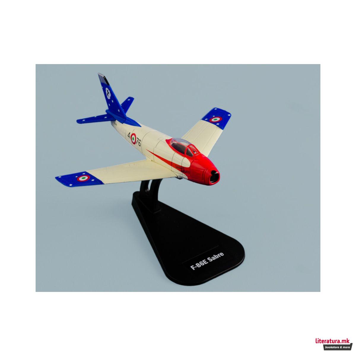Макета, Aircraft and Helicopters, F - 86E Sabre - Cavallino Rampante, 1:100 