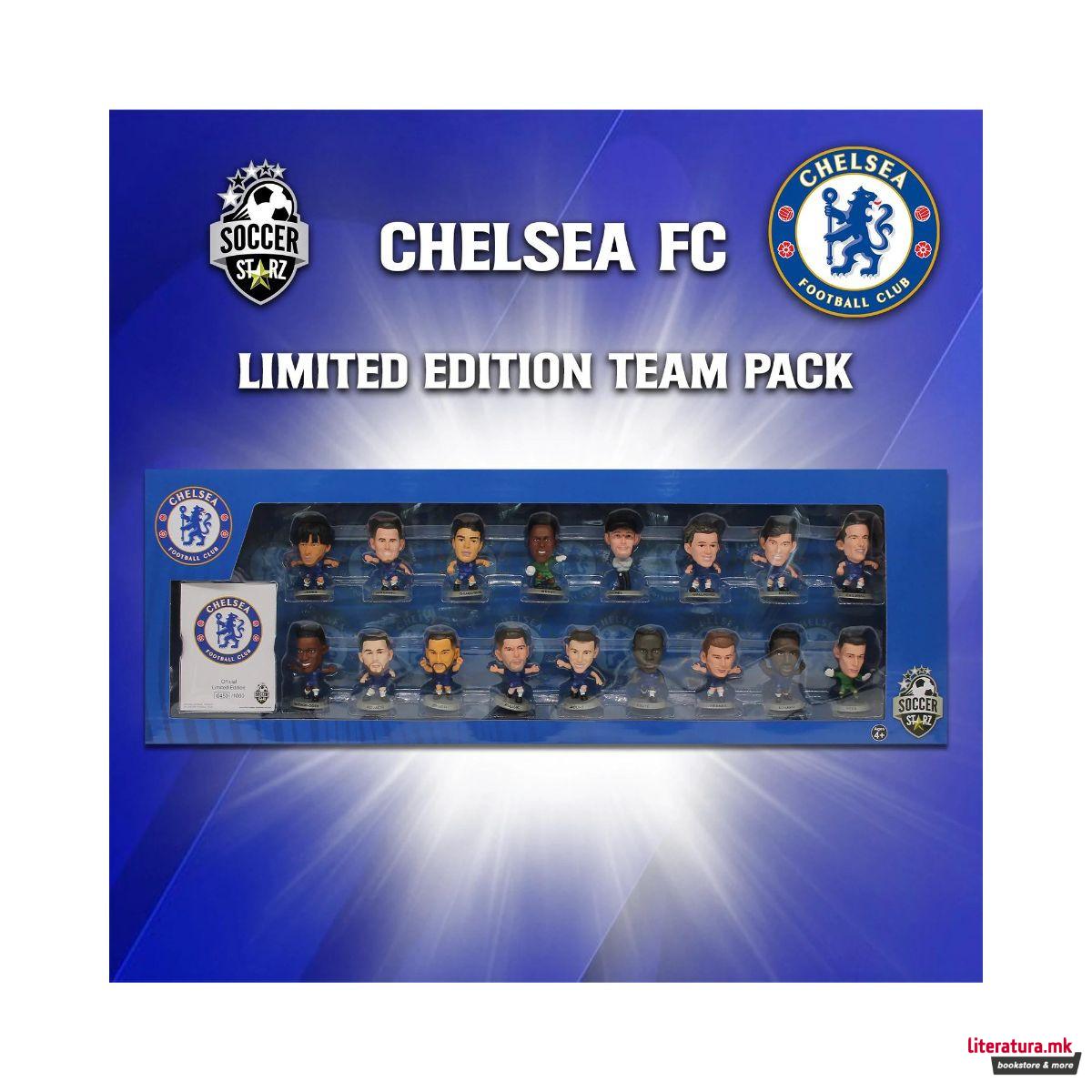Сет фигури, Soccerstarz, Limited Edition Chelsea Team Pack (2022-2023 version), 17 фигури 