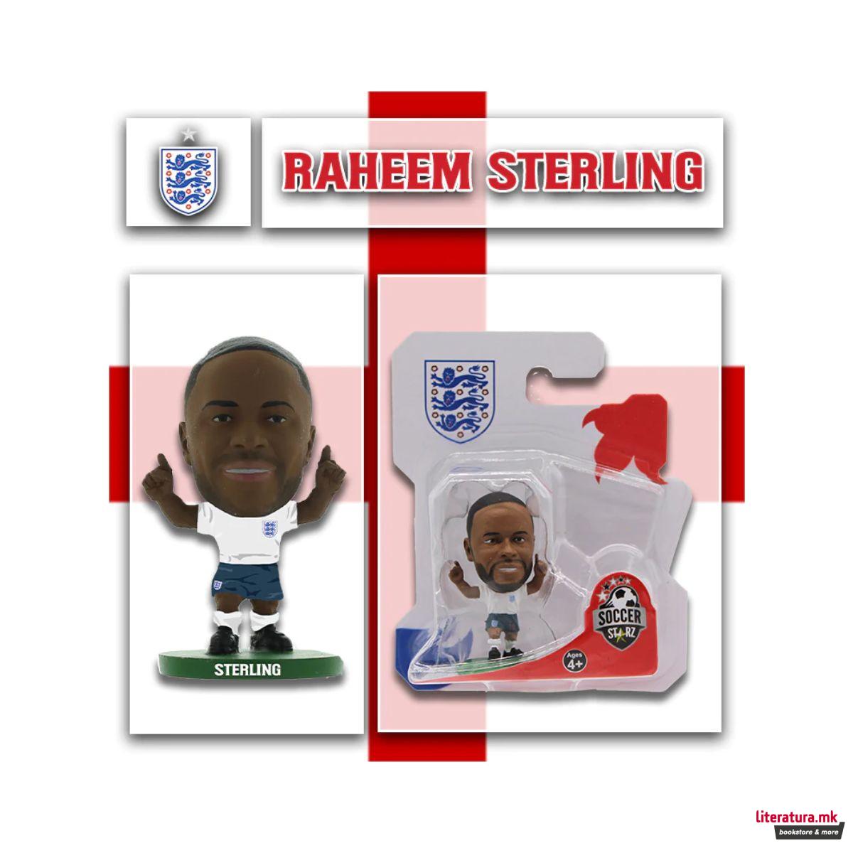 Фигура, Soccerstarz, Raheem Sterling - England (New Kit) 