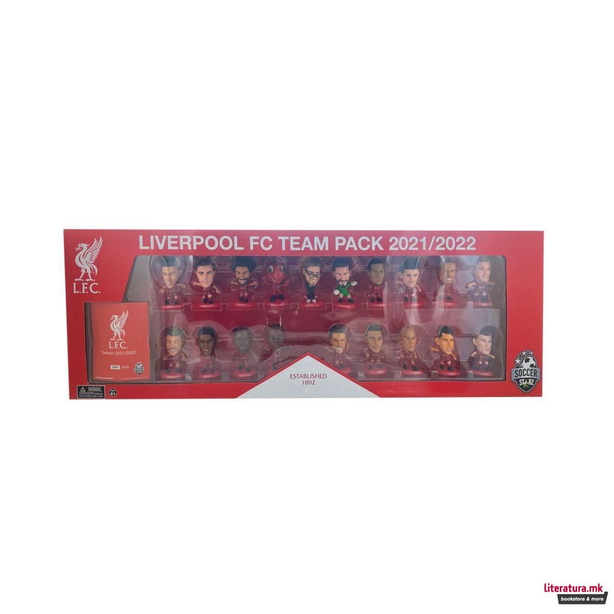 Сет фигури, Soccerstarz, Liverpool Team Pack, (2022-2023 Version), 19 фигури 