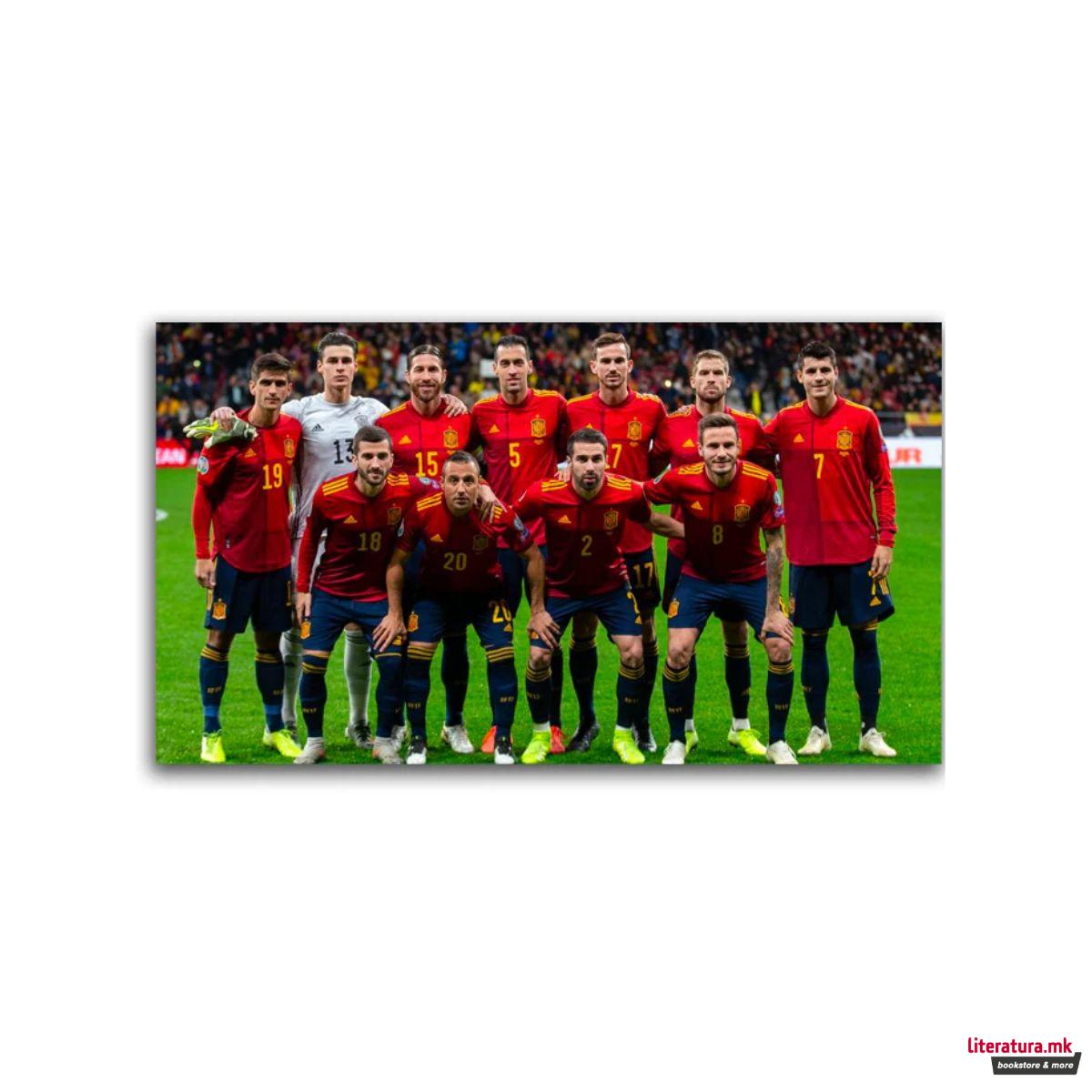 Сет фигури, Soccerstarz, Spain - Limited Edition Spain Team Pack, 17 фигури 