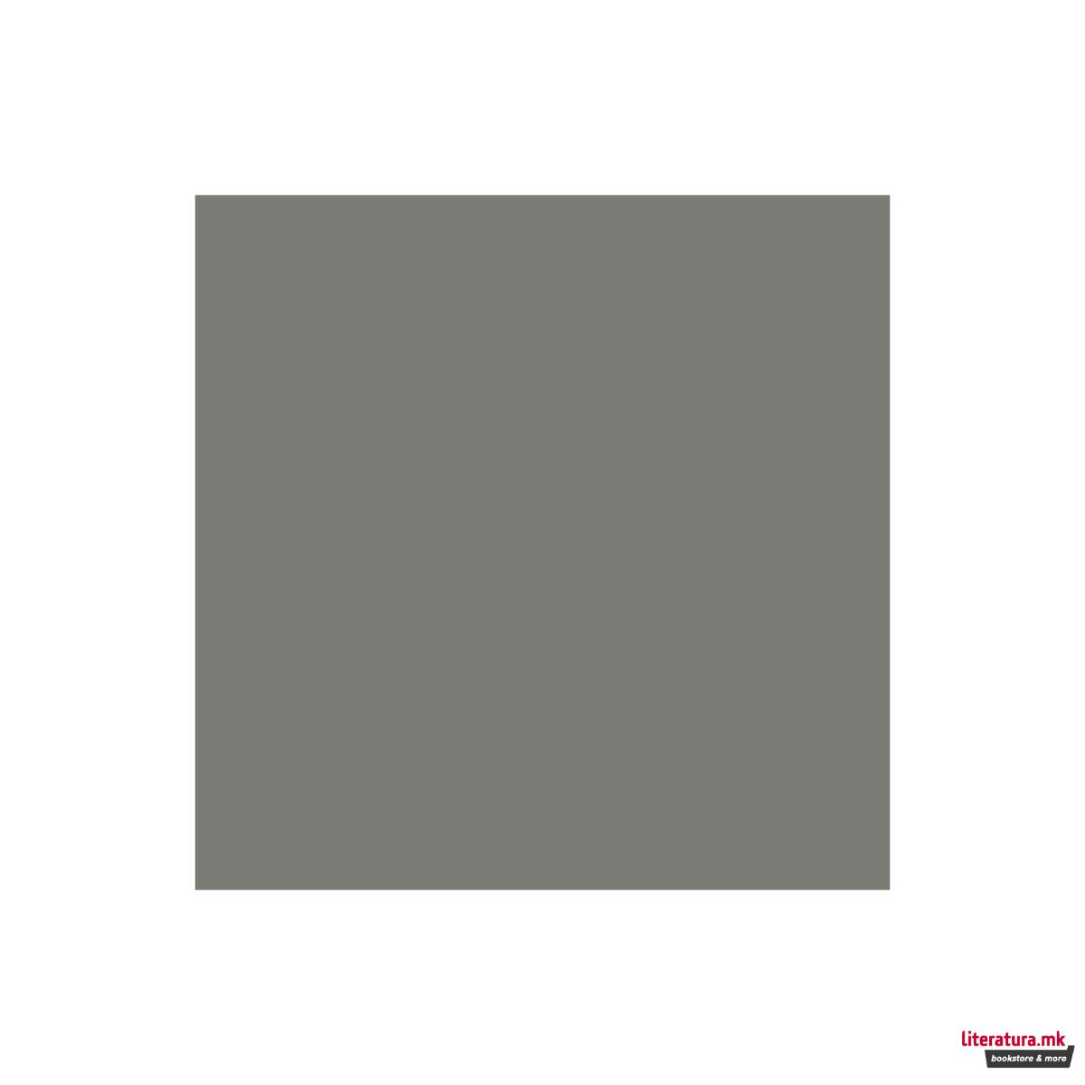 Боја за макета, Metalized Flat Steel, 20мл 