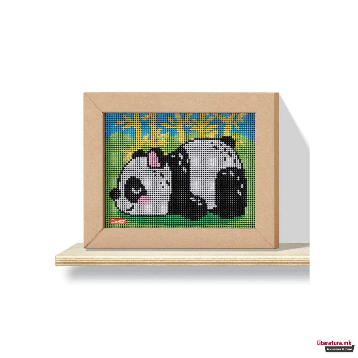 Табла со пинови, Pixel Art 4 Kawaii Design Panda, 4800 пинови 