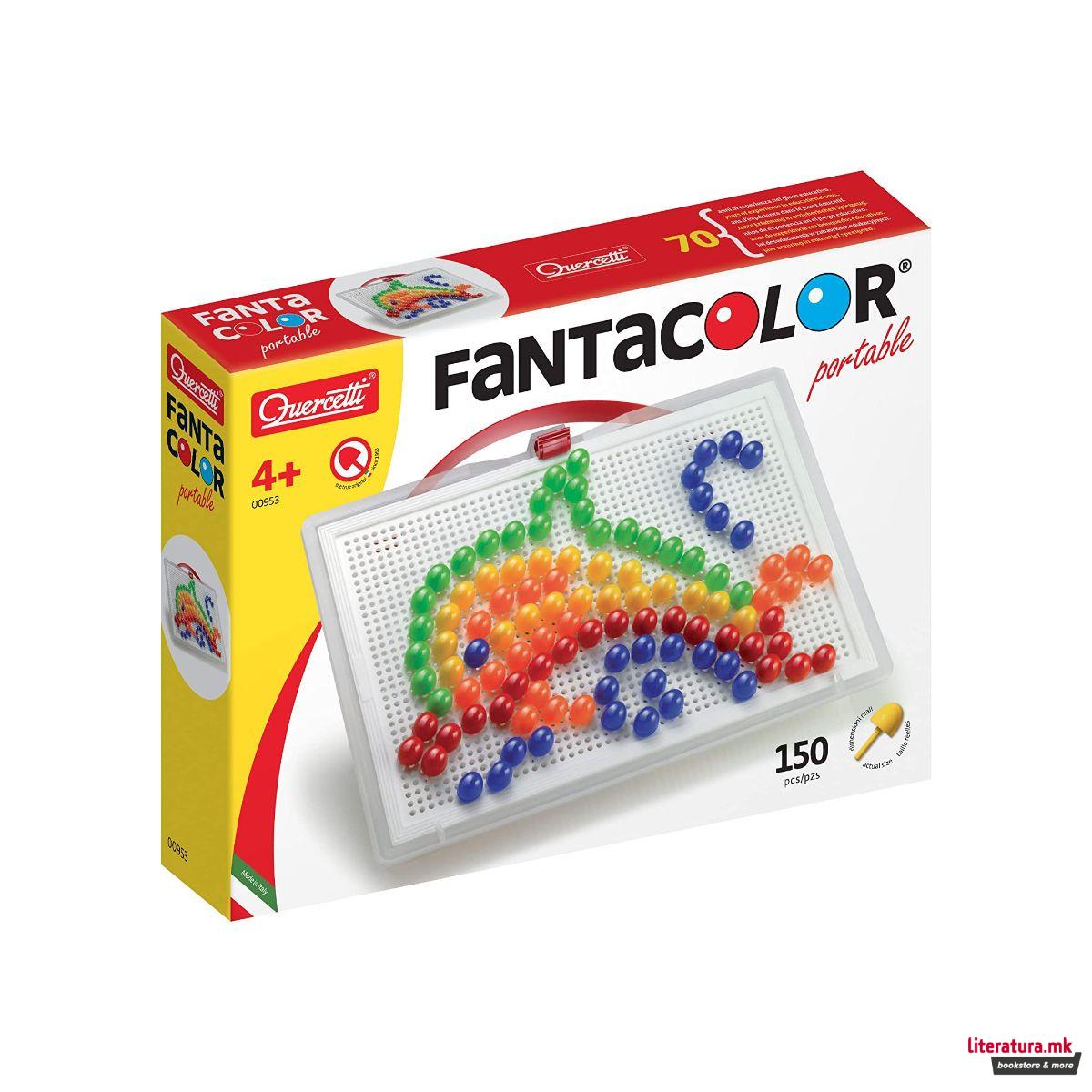 Табла со пинови, Fantacolor, Portable, 150 пинови 